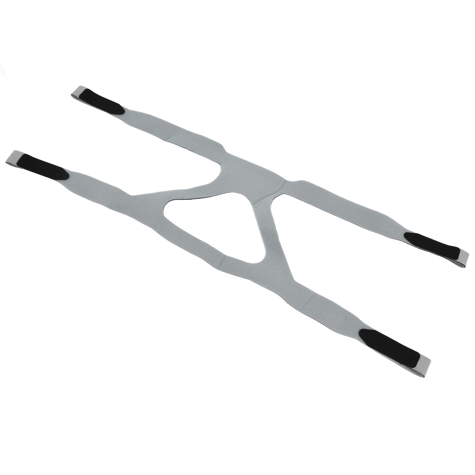 Universal Anti Snore Headgear Strap Nylon Elastic Anti Snoring Head Band for RespiratorGrey - Image 3