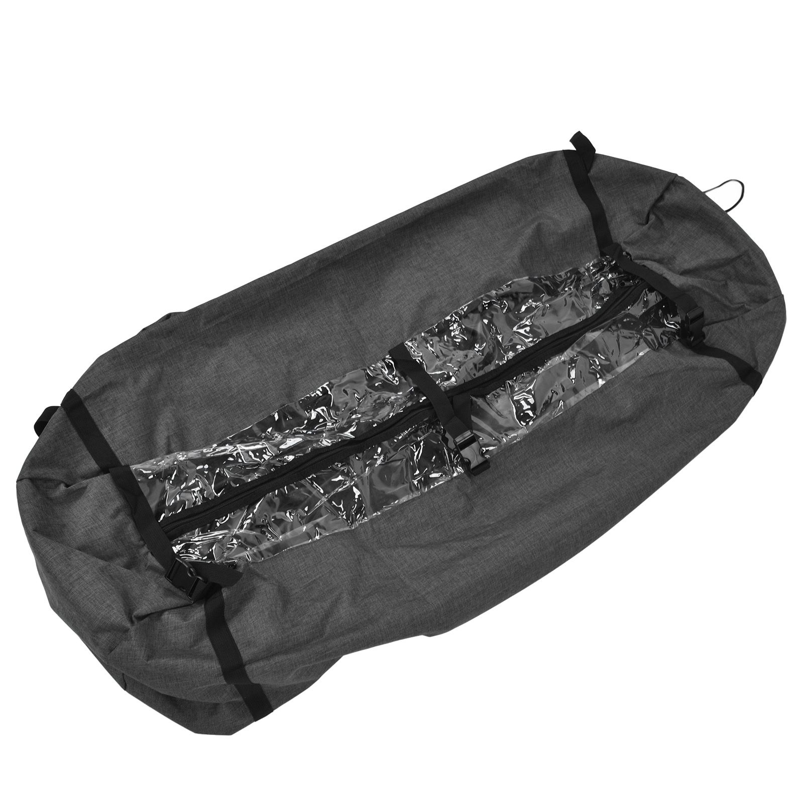 Hanging Garment Bag Dust Proof 600D Oxford Cloth Clear Zipper Clothes Storage Cover for Closet Travel - Image 2