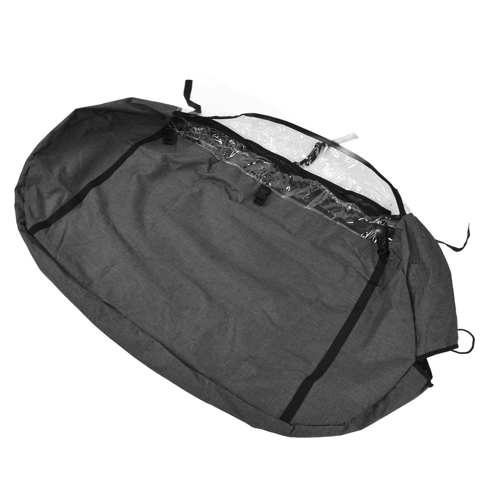 Hanging Garment Bag Dust Proof 600D Oxford Cloth Clear Zipper Clothes Storage Cover for Closet Travel - Image 6