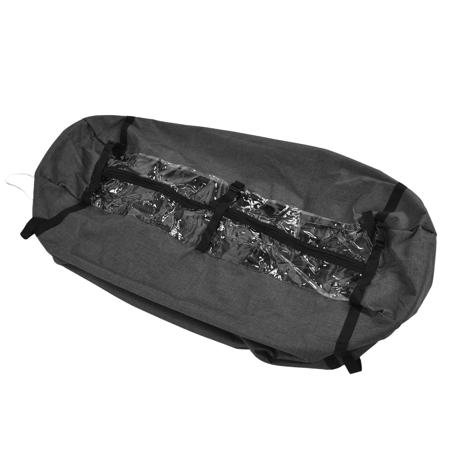 Hanging Garment Bag Dust Proof 600D Oxford Cloth Clear Zipper Clothes Storage Cover for Closet Travel - Image 8