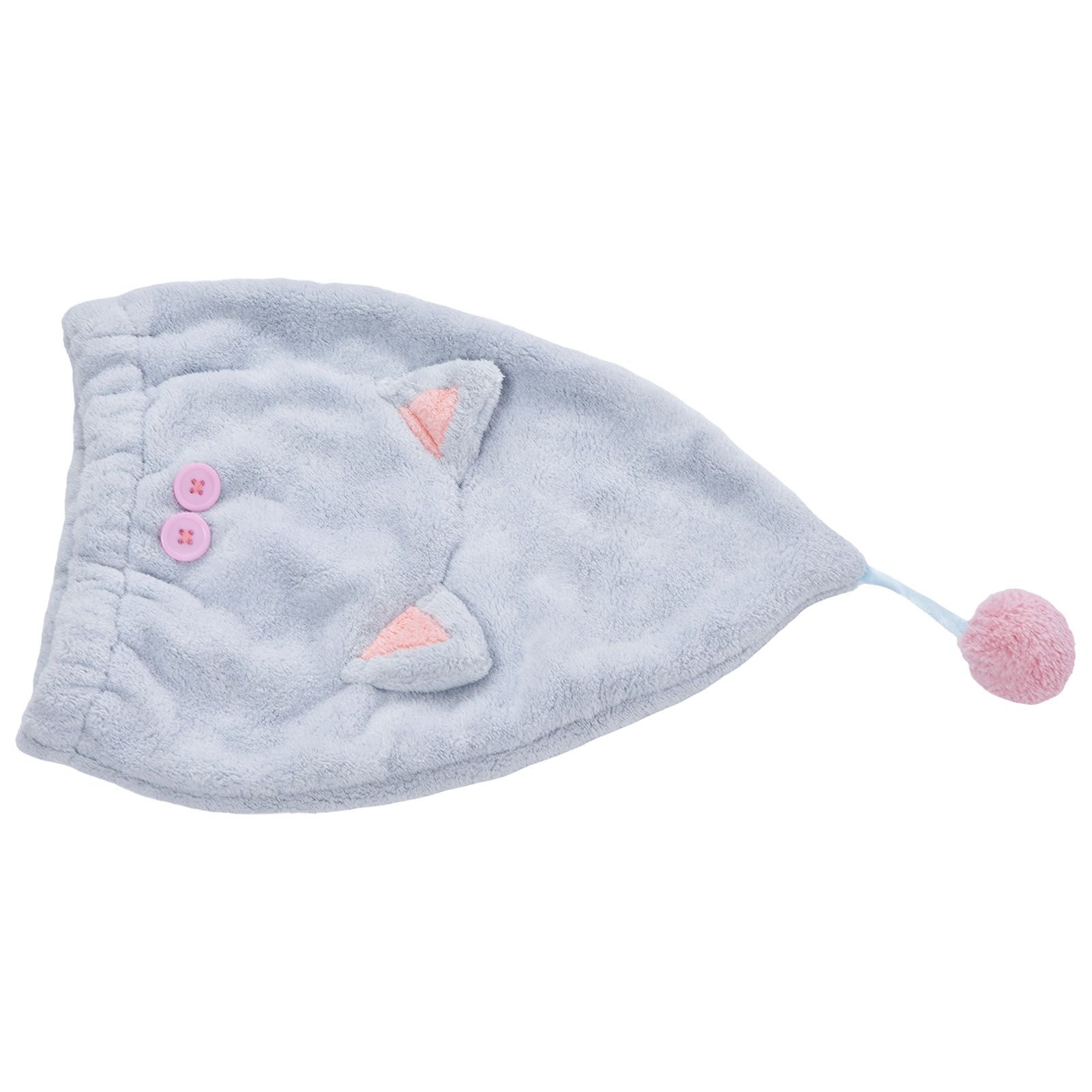 Hair Towel Wrap Fine Texture Soft Handle Dry Naturally Coral Fleece Hair Drying Towel - Image 6