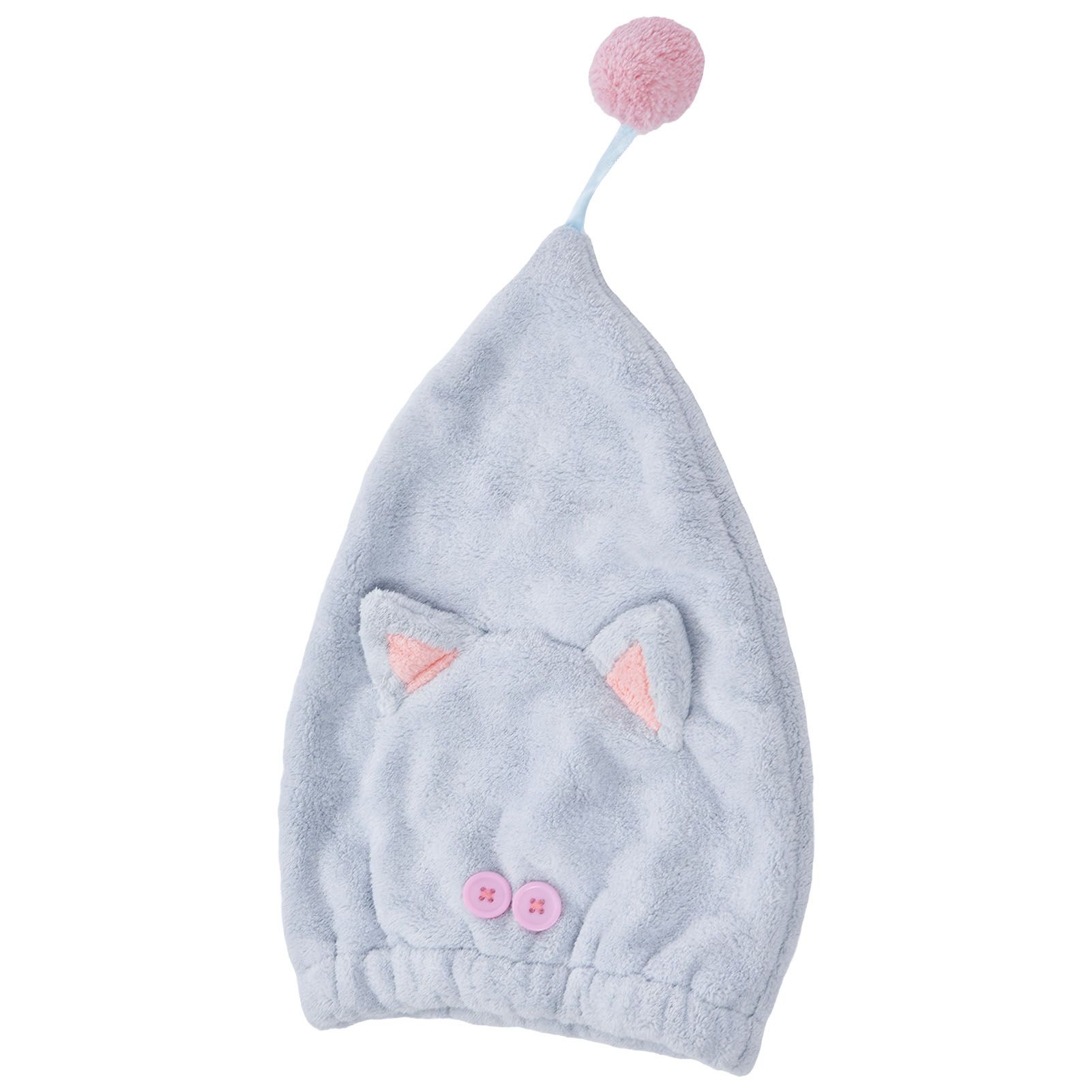 Hair Towel Wrap Fine Texture Soft Handle Dry Naturally Coral Fleece Hair Drying Towel - Image 7