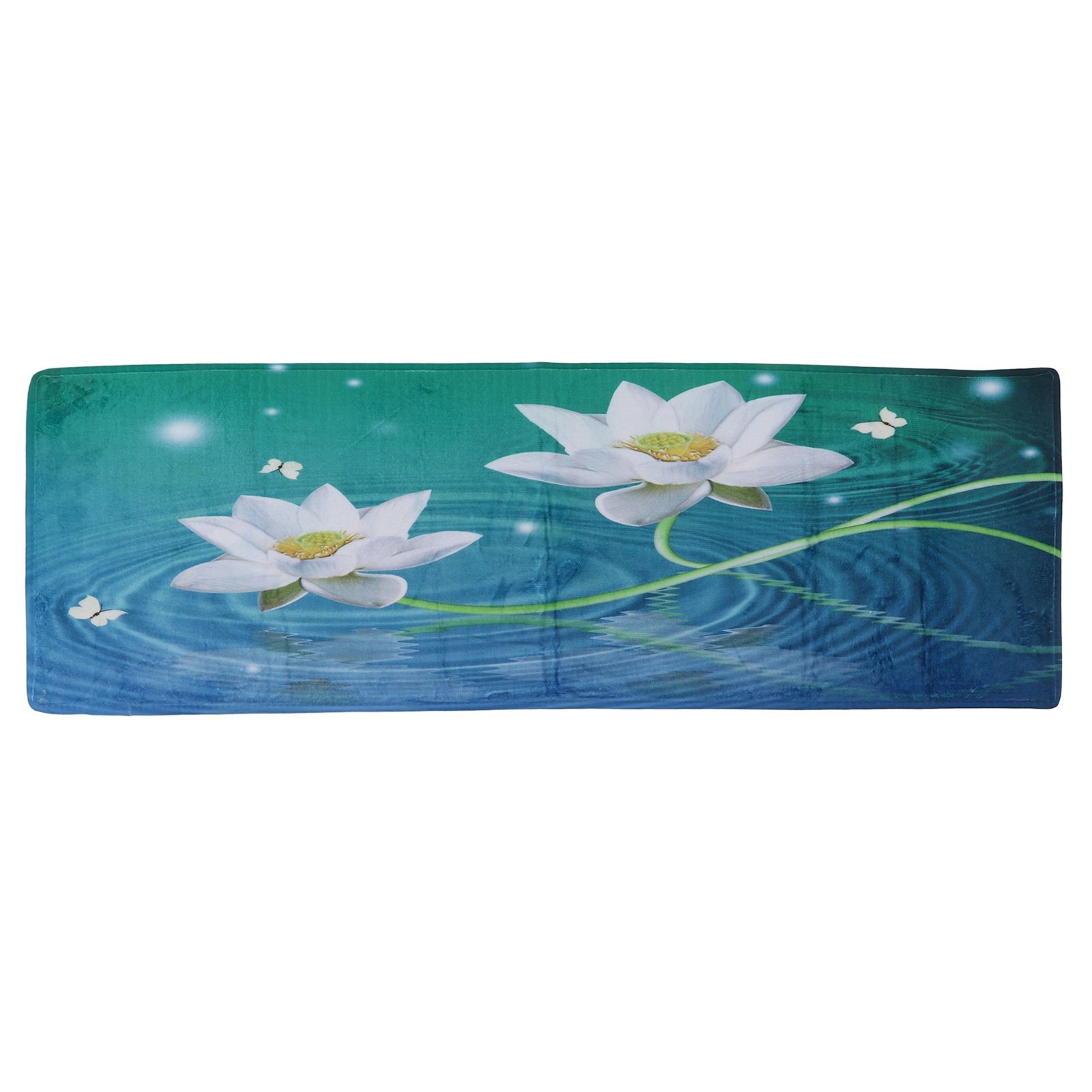 Bathroom Runner Practical Breathable Soft Comfortable Exquisite Design Decorative Carpet for Kitchen50x80cm - Image 1