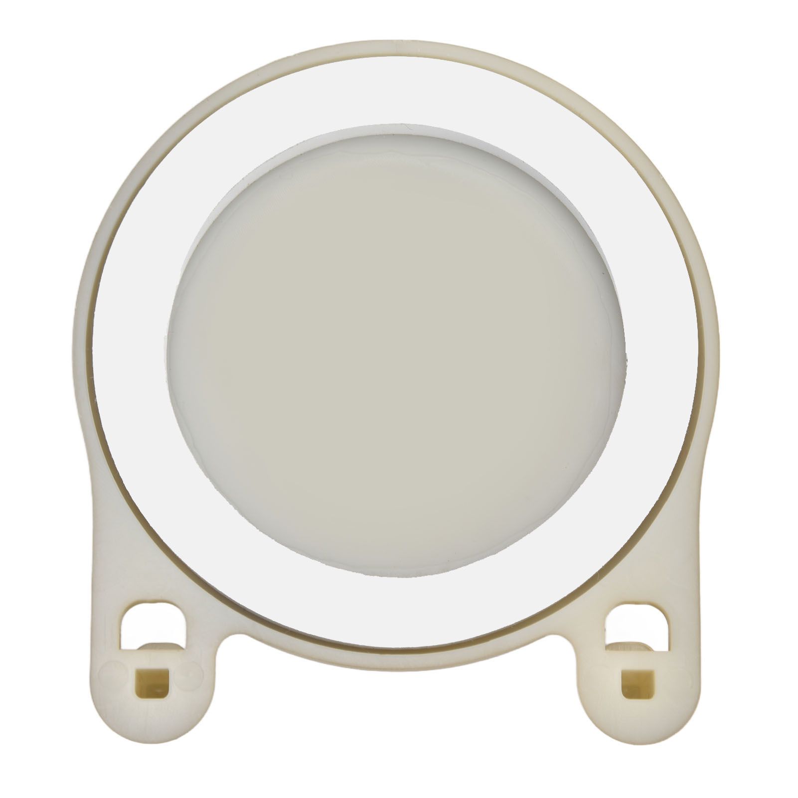 Hole Decorative Hooks Double Hooks Fashion Simple Easy to Install ABS Wall Hook for Hotels Bedrooms Bathrooms - Image 1