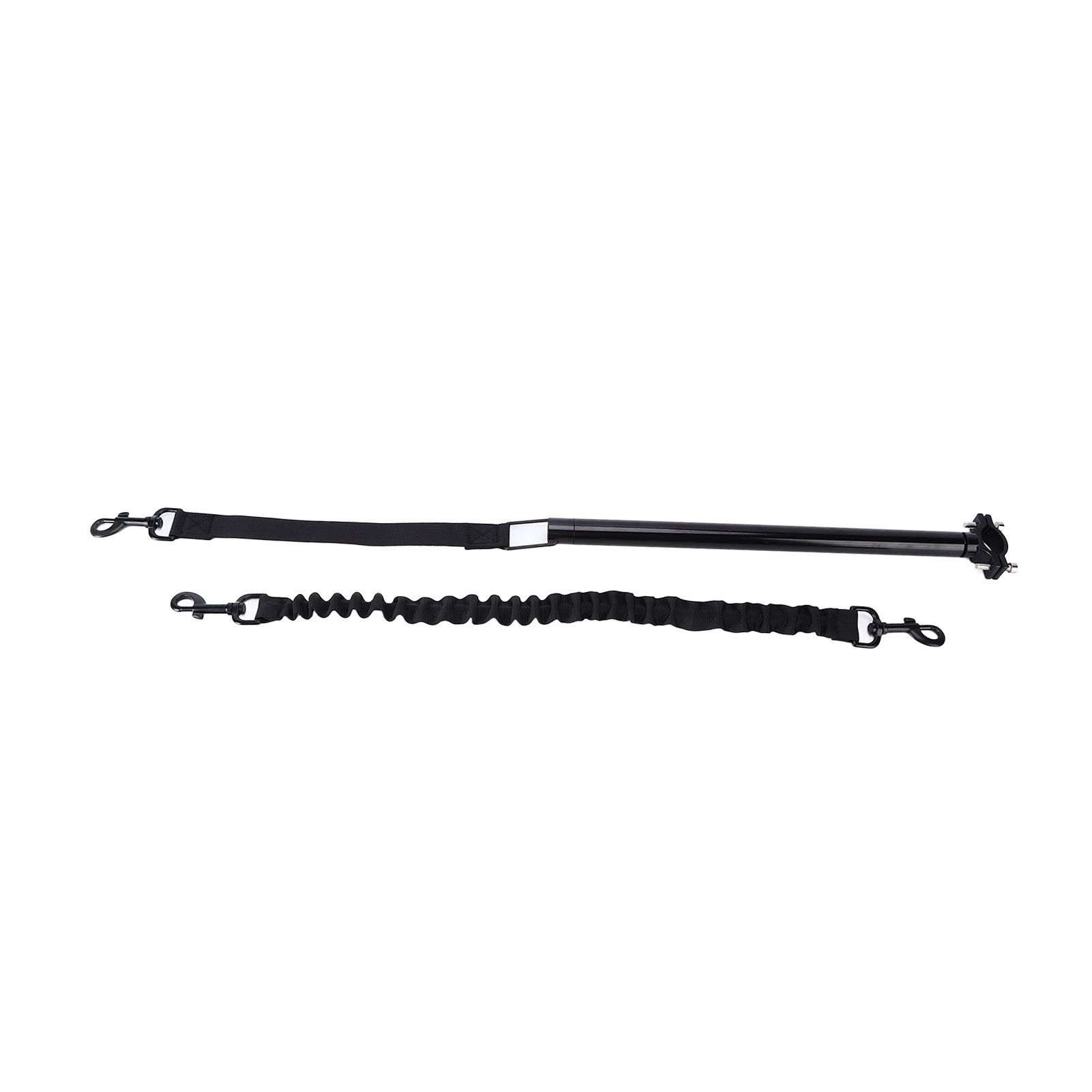 Hands Free Dog Leash Black Thicken Dog Bike Attachment Traction Belt with Hex Wrench for Dog Training Running Exercising - Image 2
