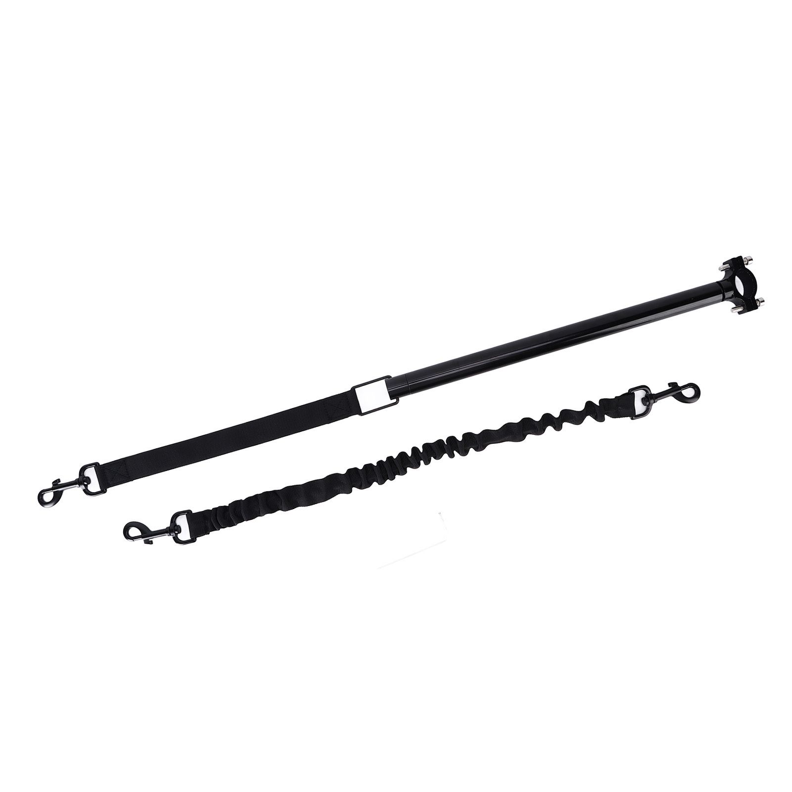 Hands Free Dog Leash Black Thicken Dog Bike Attachment Traction Belt with Hex Wrench for Dog Training Running Exercising - Image 3