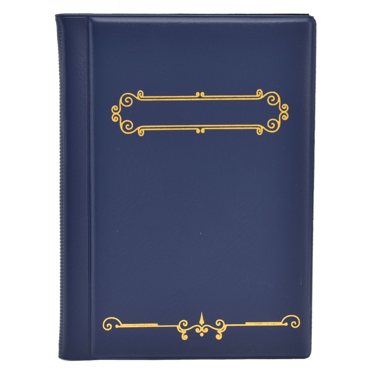 Coin Collection Book Large Capacity Anti Slip Design Good Water Resistance 120 Pockets Coin Holder for Collection UseBlue - Image 1