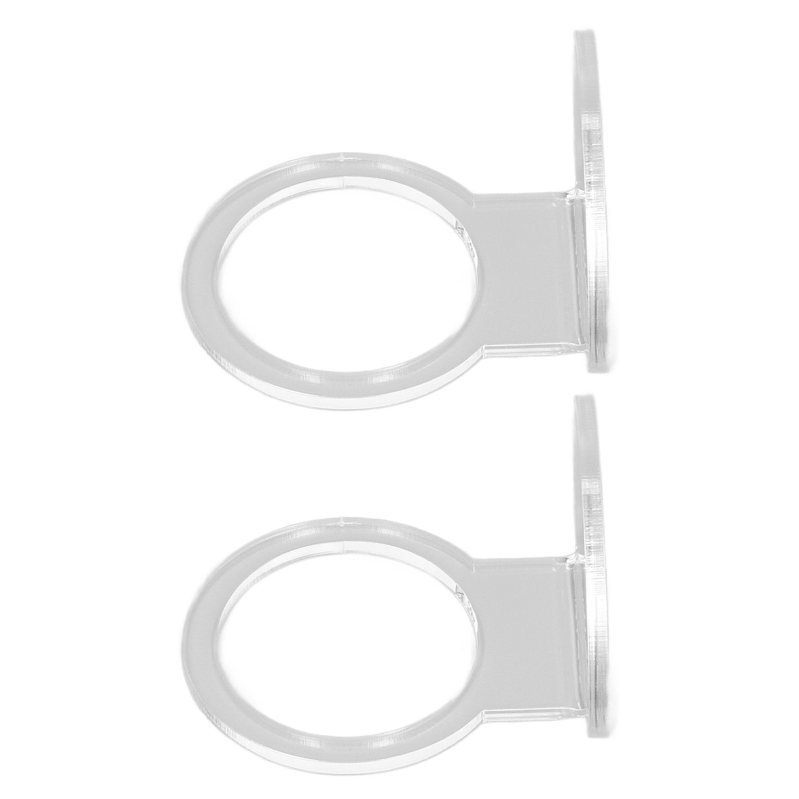 2Pcs Small Ball Stand Acrylic Sturdy Durable High Stability Sport Ball Display Rack for Tennis Softball BaseballTransparent - Image 4