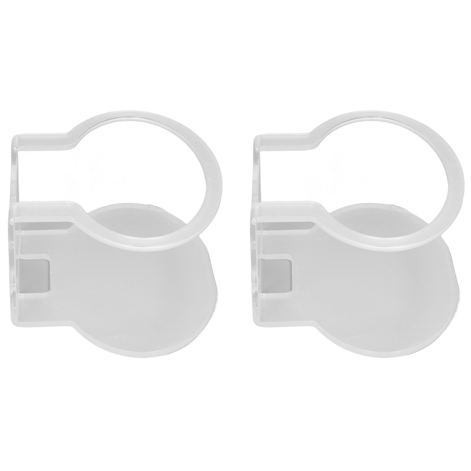 2Pcs Clear Router Bracket Save Space Protect Router Easy Installation Wear Resistant Wall Mount Router Bracket for Home - Image 5