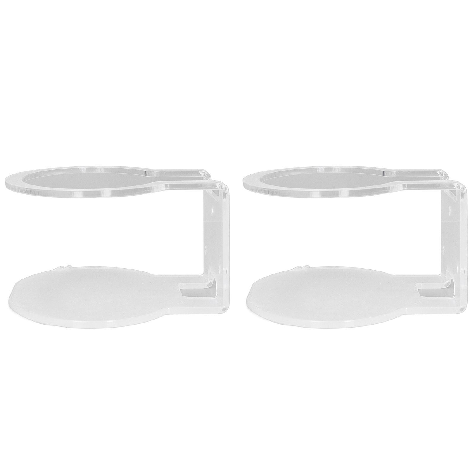 2Pcs Clear Router Bracket Save Space Protect Router Easy Installation Wear Resistant Wall Mount Router Bracket for Home - Image 8