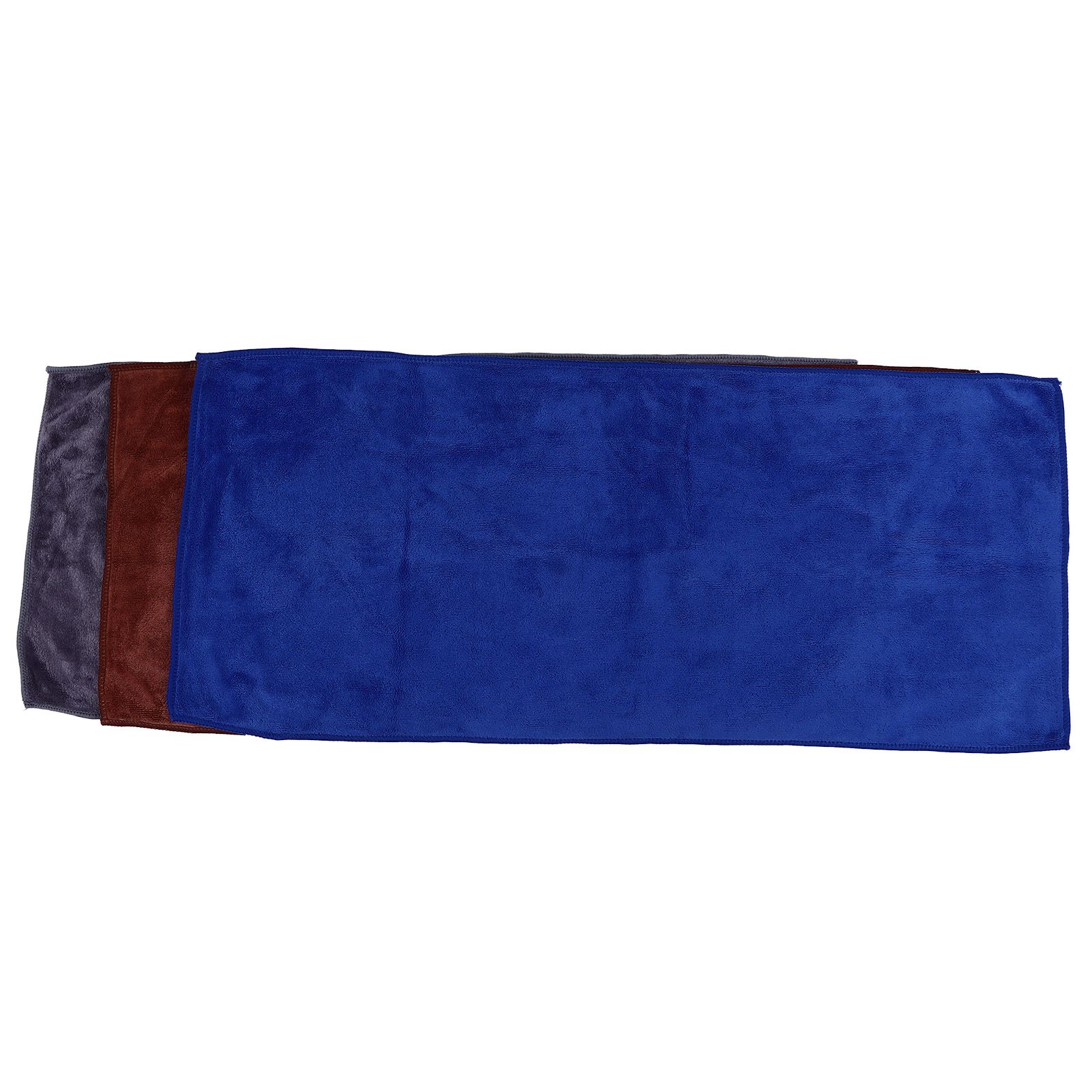 3Pcs Multifunctional Microfiber Car Towels Super Absorben Car Wash Drying Towels Double Sided Cleaning Cloth - Image 4