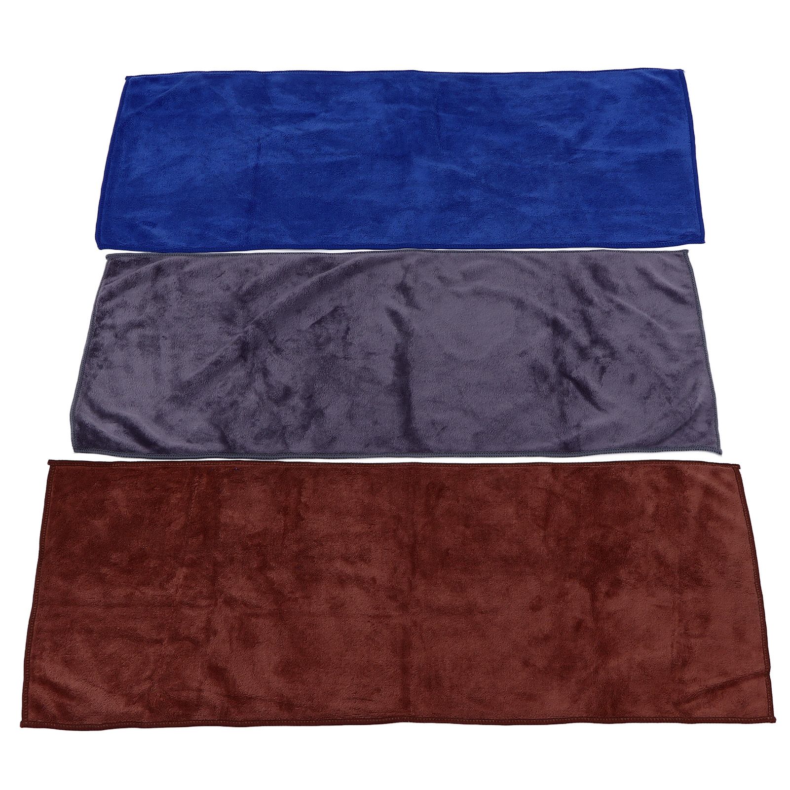 3Pcs Multifunctional Microfiber Car Towels Super Absorben Car Wash Drying Towels Double Sided Cleaning Cloth - Image 6