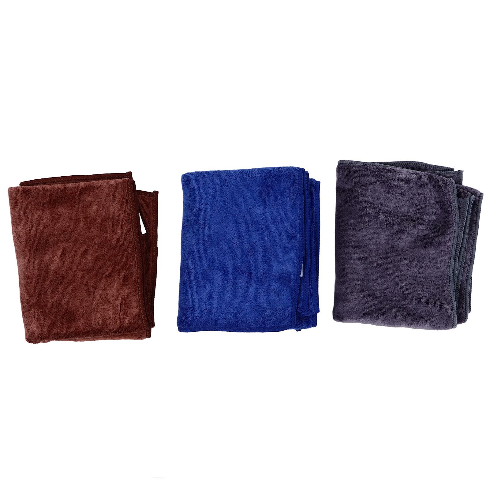3Pcs Multifunctional Microfiber Car Towels Super Absorben Car Wash Drying Towels Double Sided Cleaning Cloth - Image 7