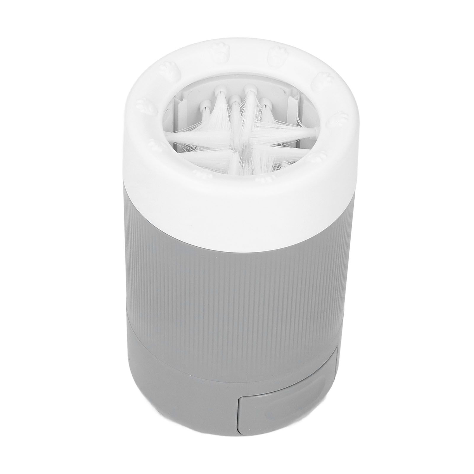 Dog Paw Cleaner Semi Automatic Portable Dog Foot Washing Cup for Pets Cats and DogsGrey - Image 2