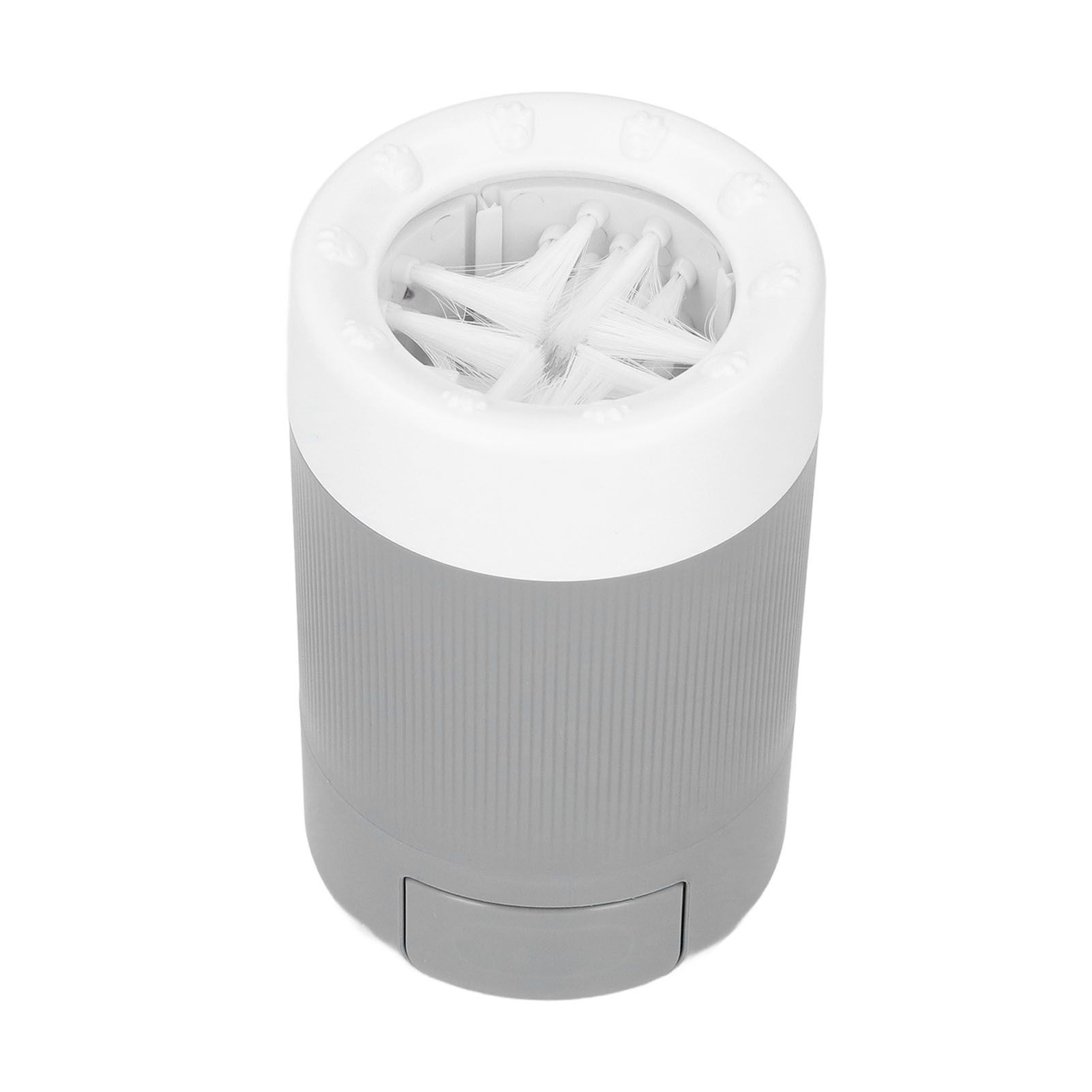 Dog Paw Cleaner Semi Automatic Portable Dog Foot Washing Cup for Pets Cats and DogsGrey - Image 4