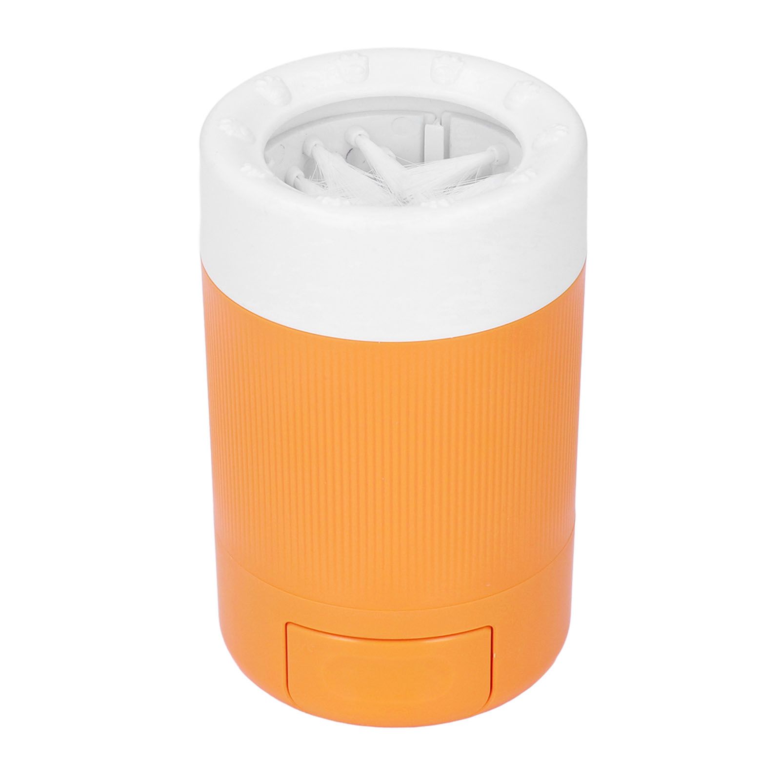 Dog Paw Cleaner Semi Automatic Portable Dog Foot Washing Cup for Pets Cats and DogsOrange - Image 4