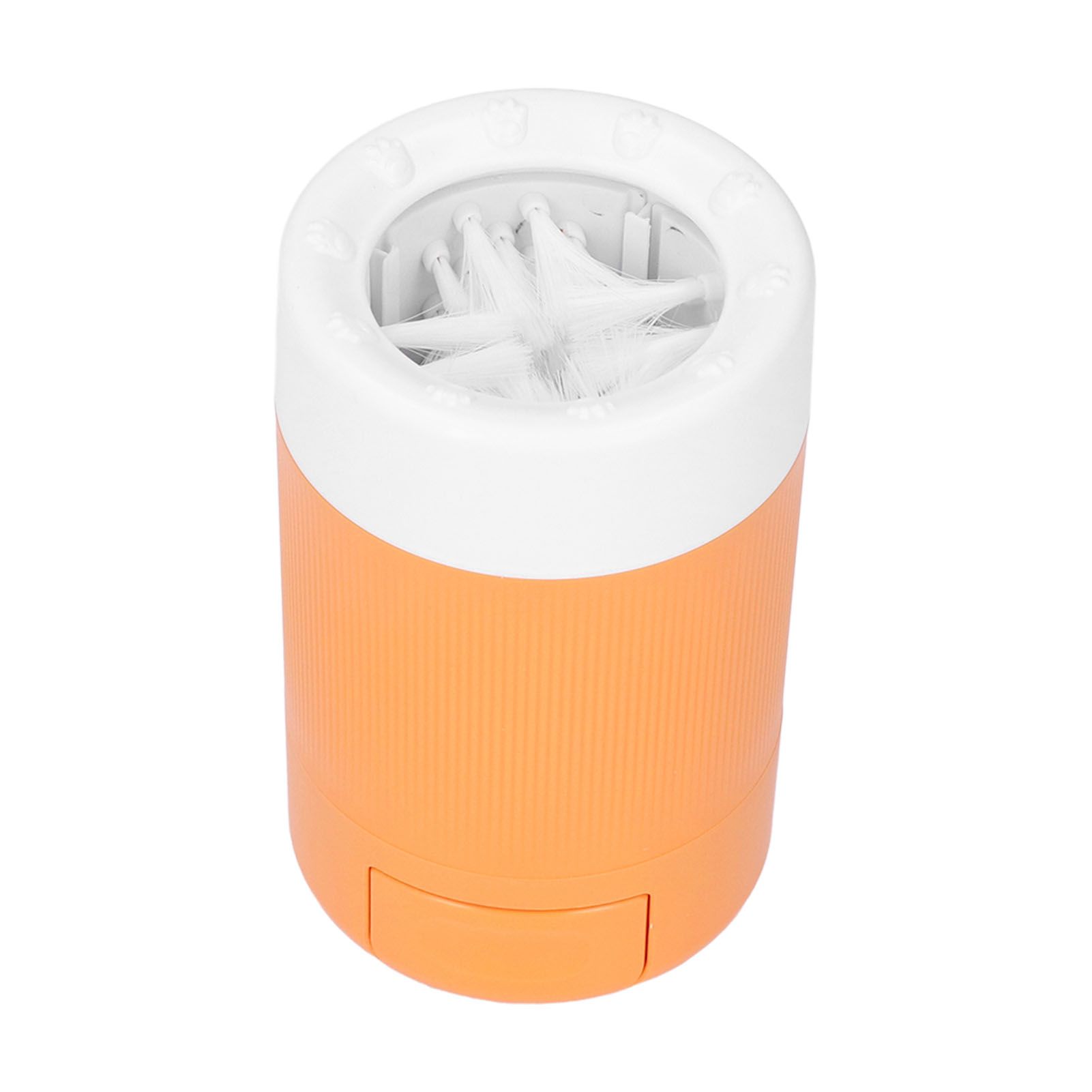 Dog Paw Cleaner Semi Automatic Portable Dog Foot Washing Cup for Pets Cats and DogsOrange - Image 6