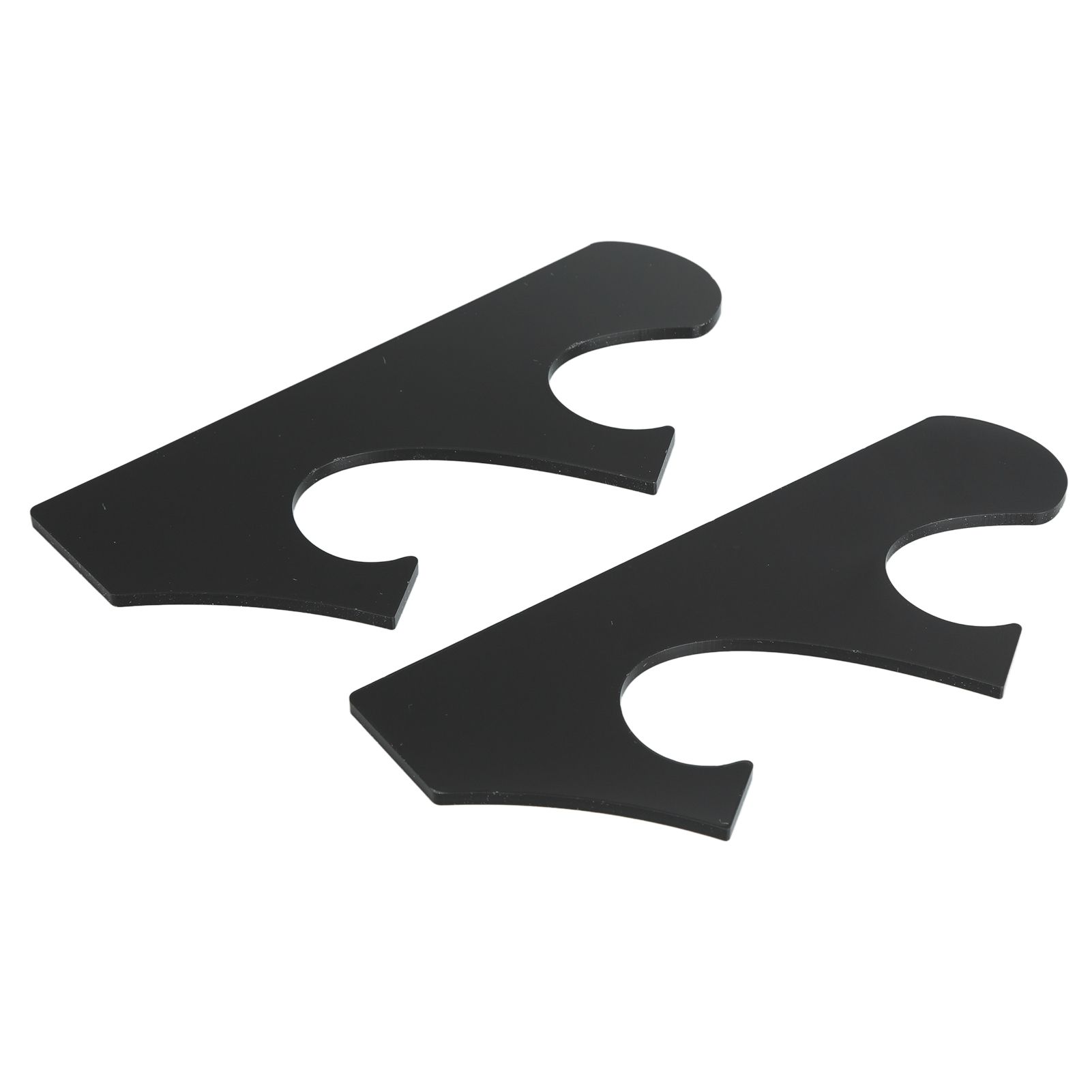 1 Pair/set Multi Layer Vintage Sword Holder Rack Break Resistance Acrylic Sword StandBlack - Image 5