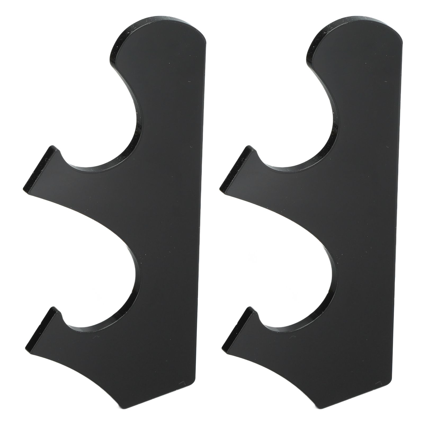 1 Pair/set Multi Layer Vintage Sword Holder Rack Break Resistance Acrylic Sword StandBlack - Image 6