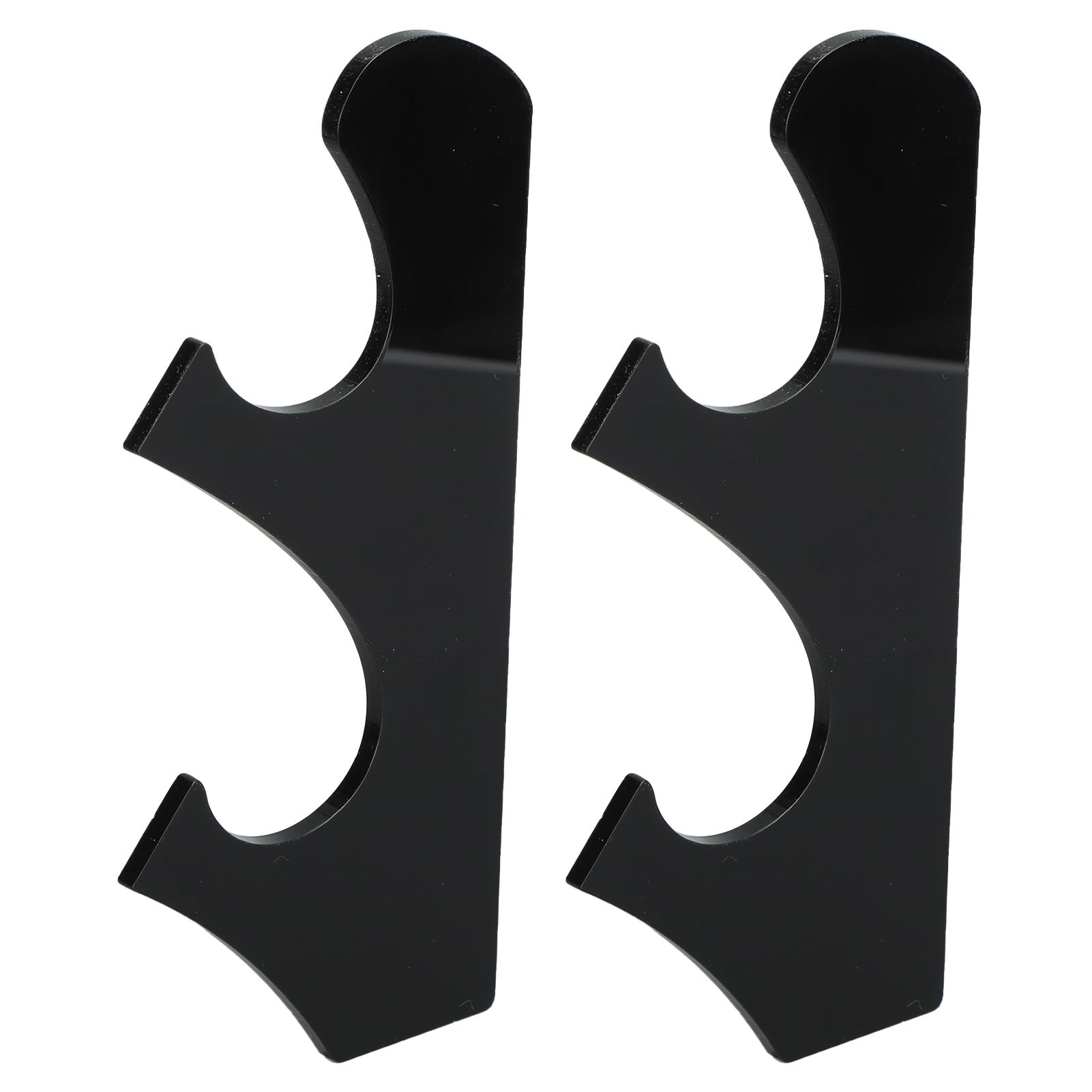 1 Pair/set Multi Layer Vintage Sword Holder Rack Break Resistance Acrylic Sword StandBlack - Image 7