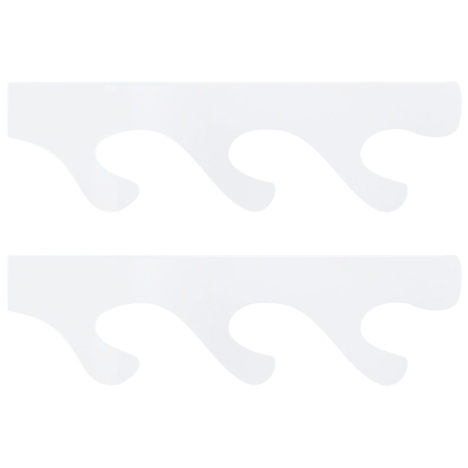 1 Pair Sword Stand Acrylic Three Layer Wall Mounted Sword Display Stand Support for All SwordsTransparent - Image 7
