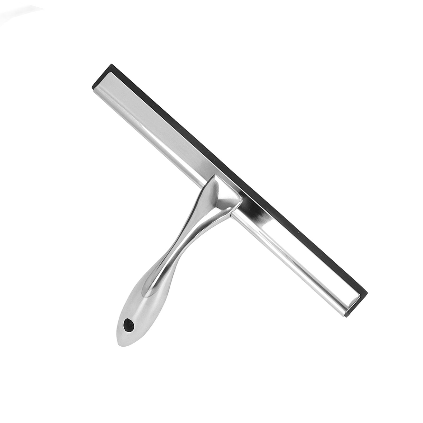 Stainless Steel Squeegee Window Shower Blade Squeegee Glass Cleaning Tool for Office Bathroom - Image 7