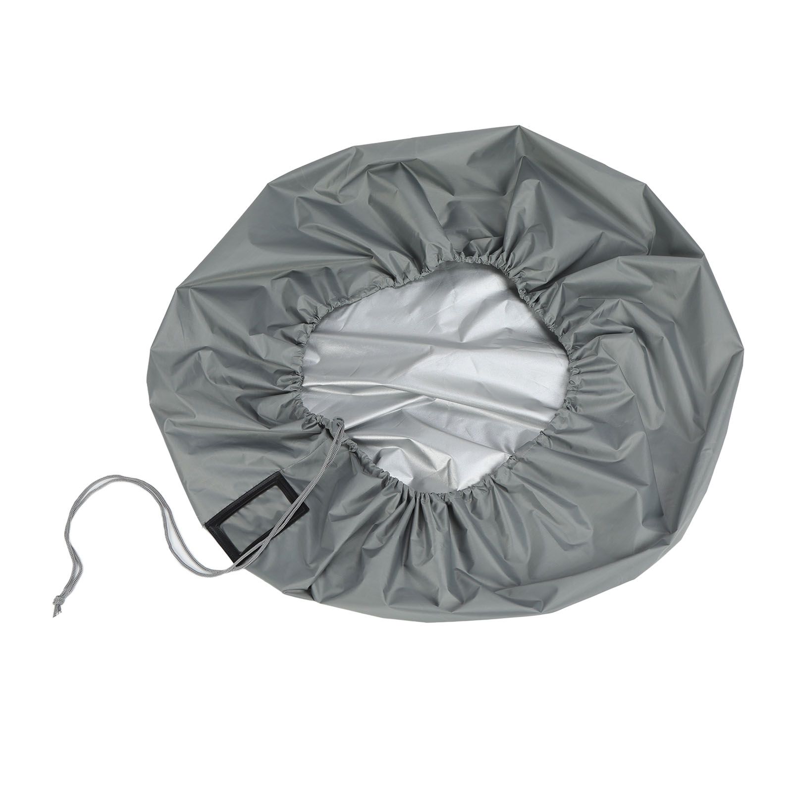 Tire Cover Universal Waterproof Multifunctional Tire Storage Bags for Motorhomes Boat Trailers Campers Jeeps TrucksGrey L - Image 4