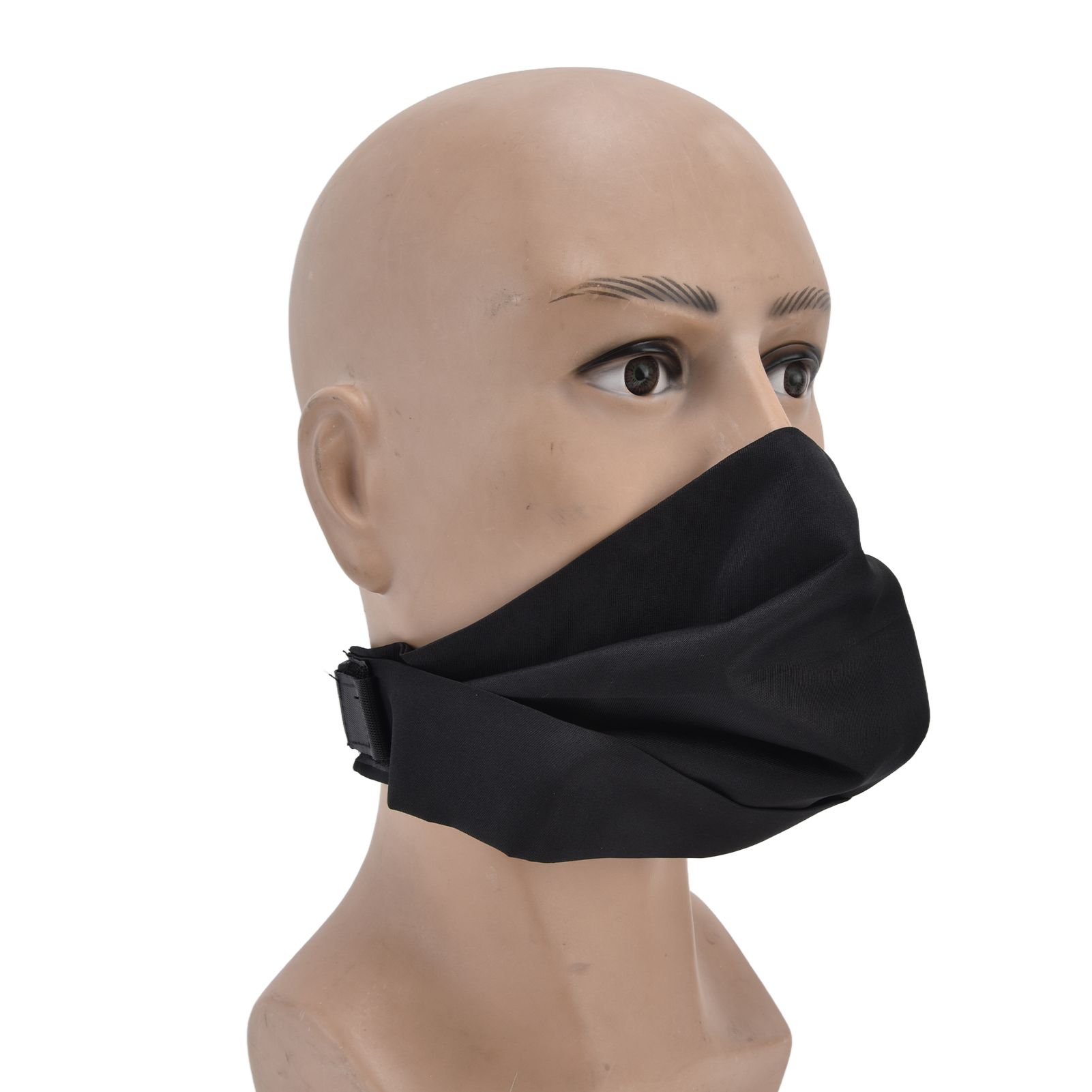 Deformable Face Mask Multifunctional Reusable Mask Washable Protective Mask Ear Strap Free Mouth CoverBlack - Image 8