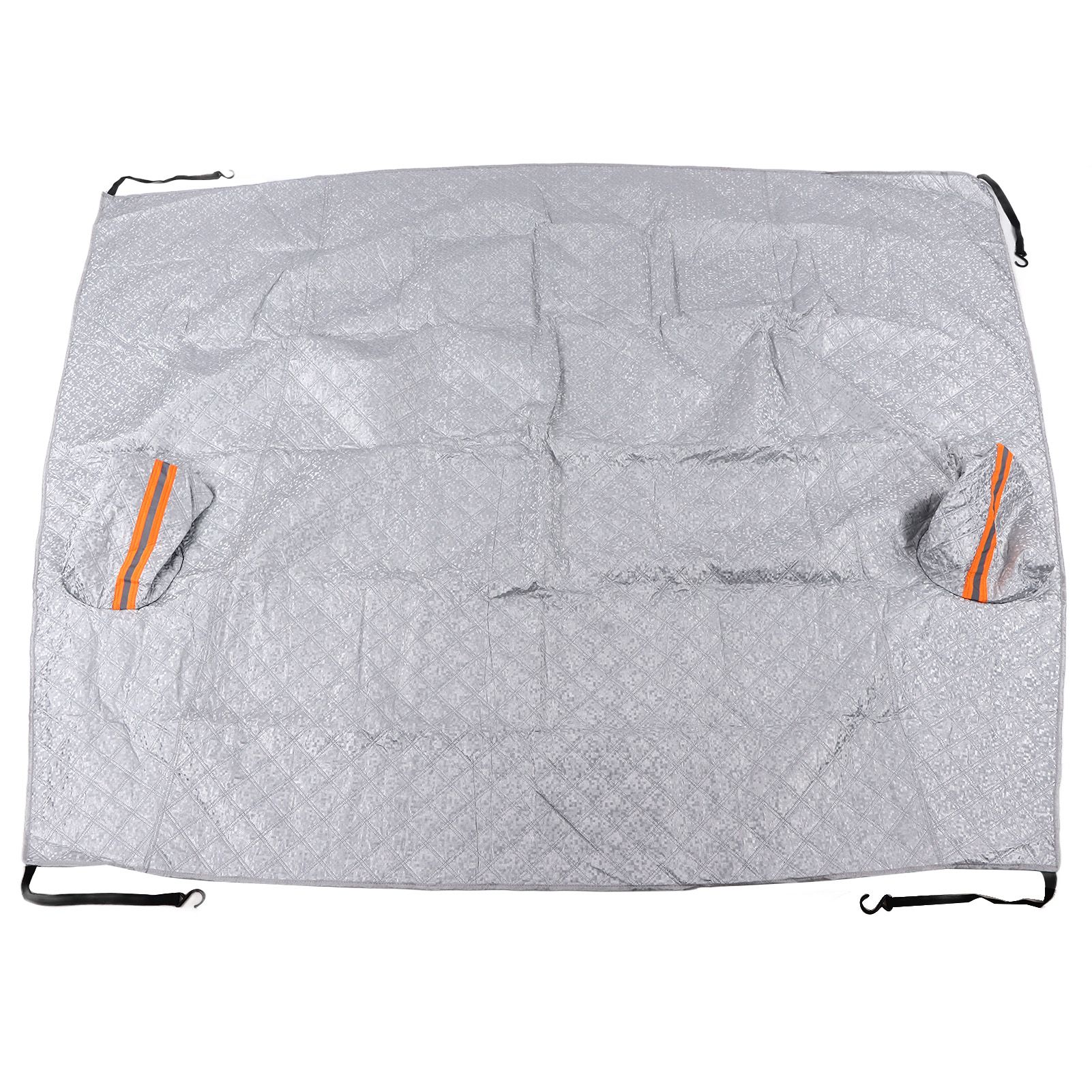 197x217cm Universal Windshield Snow Cover with Reflective Strip Car Rain Proof Windshield Cover Protector - Image 1