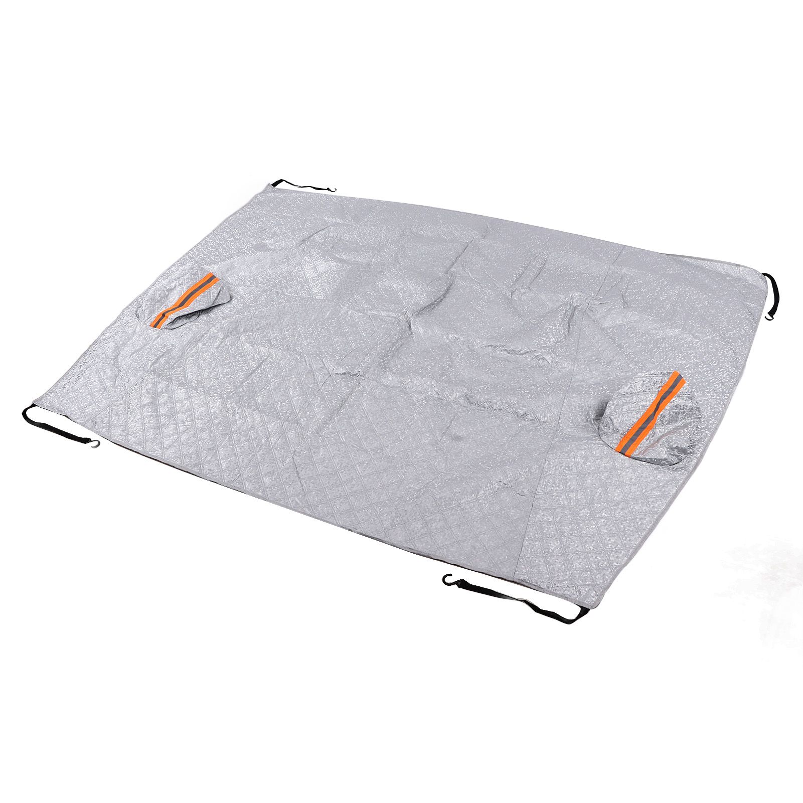 197x217cm Universal Windshield Snow Cover with Reflective Strip Car Rain Proof Windshield Cover Protector - Image 2