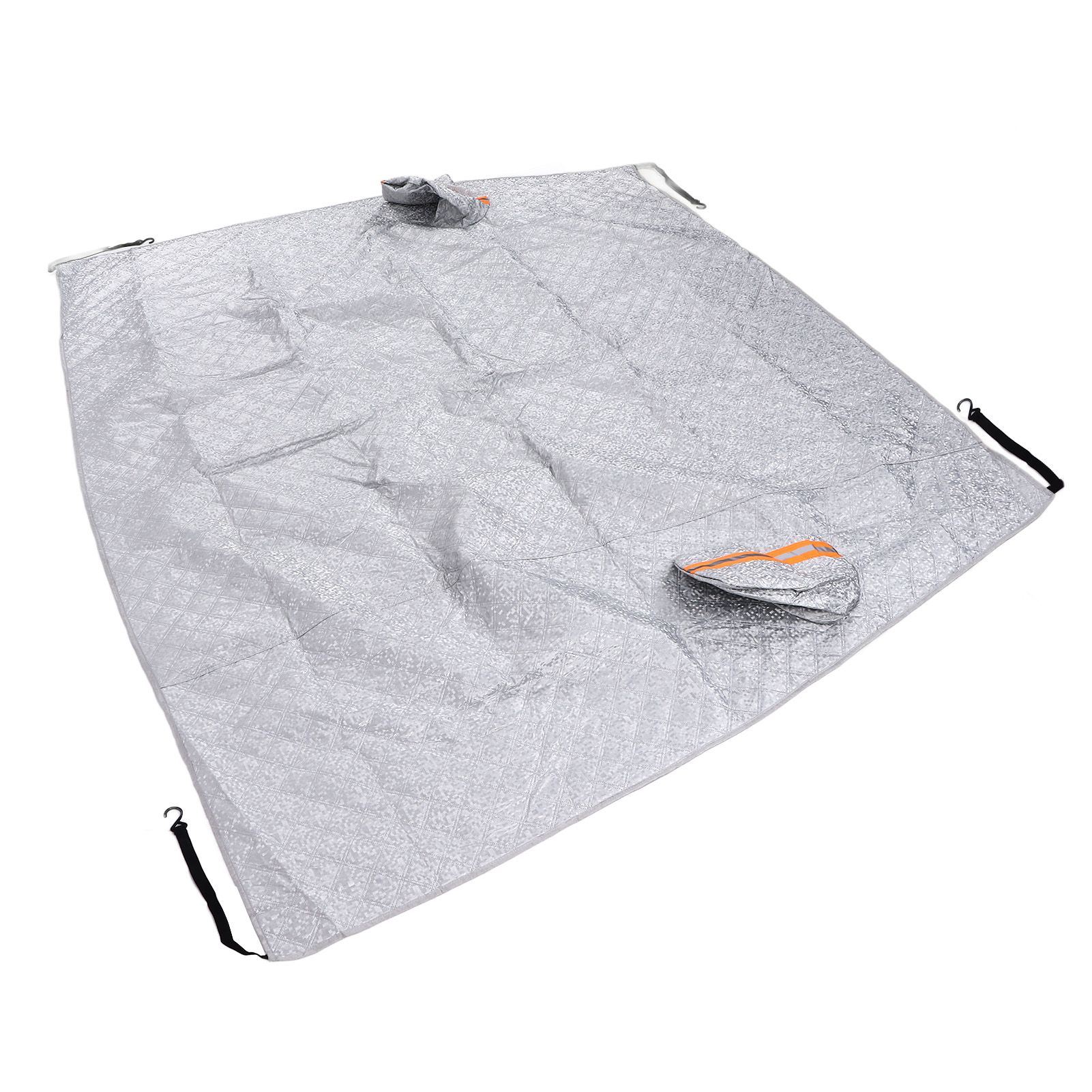 197x217cm Universal Windshield Snow Cover with Reflective Strip Car Rain Proof Windshield Cover Protector - Image 3