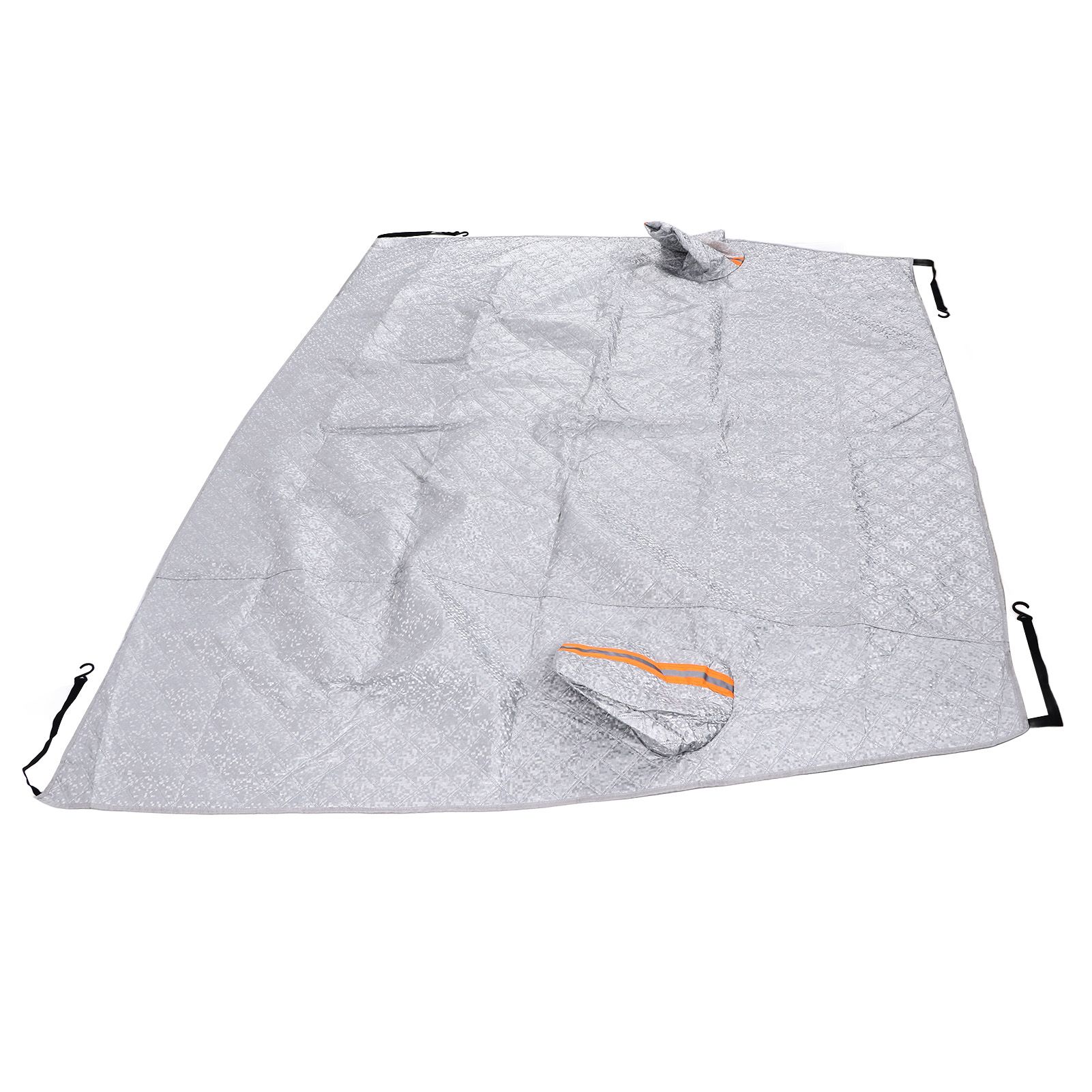 197x217cm Universal Windshield Snow Cover with Reflective Strip Car Rain Proof Windshield Cover Protector - Image 4