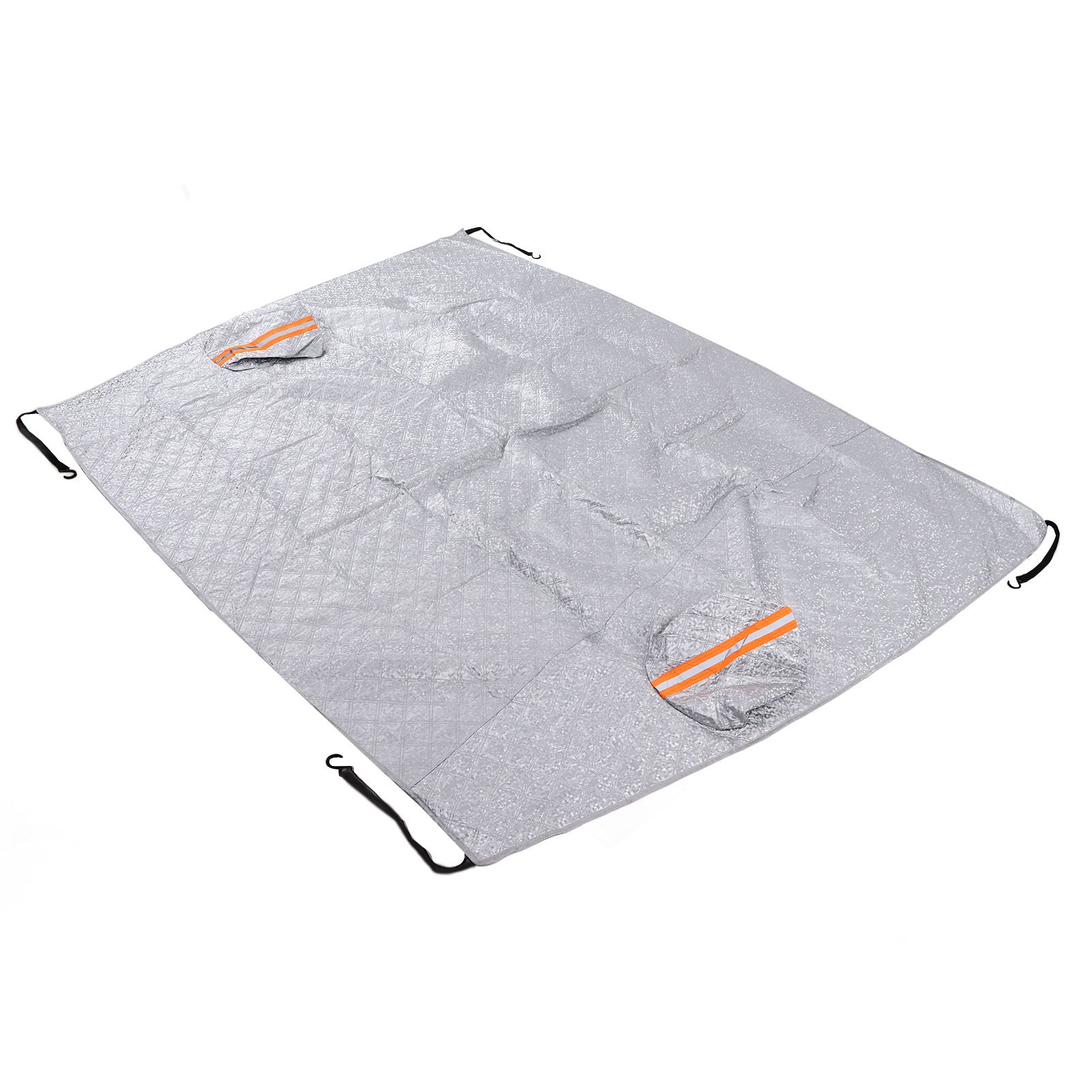 197x217cm Universal Windshield Snow Cover with Reflective Strip Car Rain Proof Windshield Cover Protector - Image 7