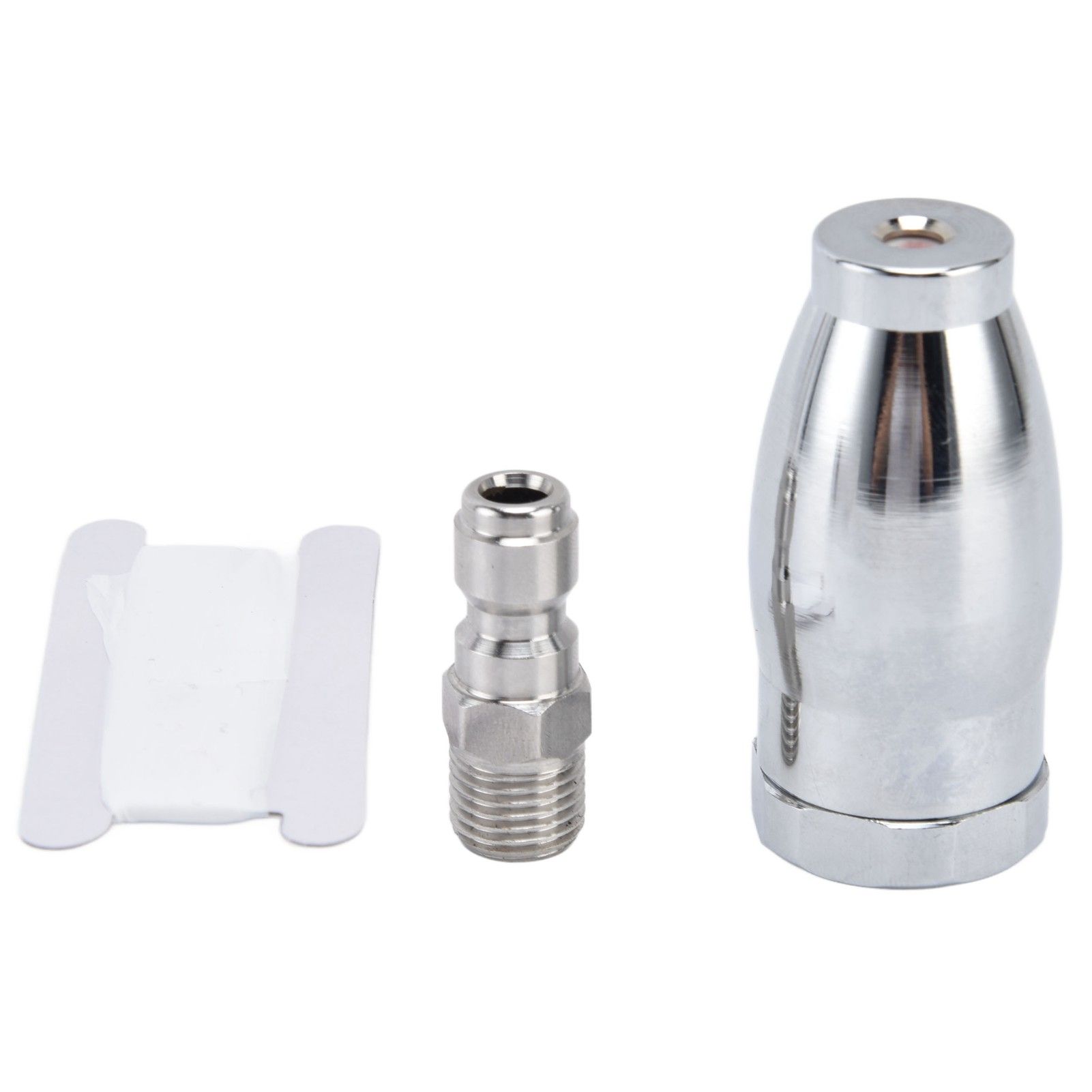 High Pressure Washer 3600PSI Rotating Turbo Nozzle with 1/4in Quick Connect Plug Stainless Steel Rotating Nozzle - Image 1