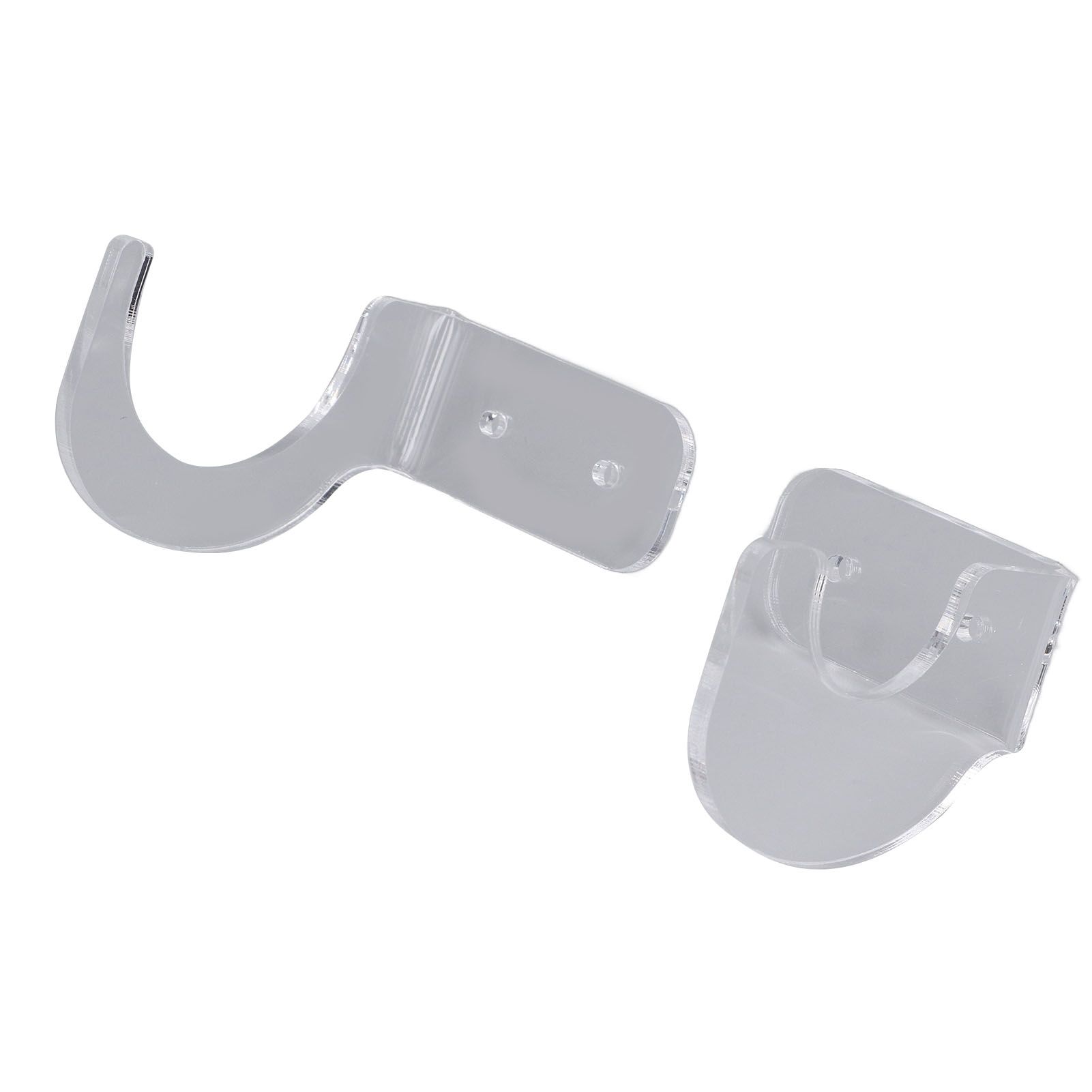 2Pack Wall Mount Sword Display Hanger Hanging Acrylic Holder Rack Organizer for Home OfficeTransparent - Image 7