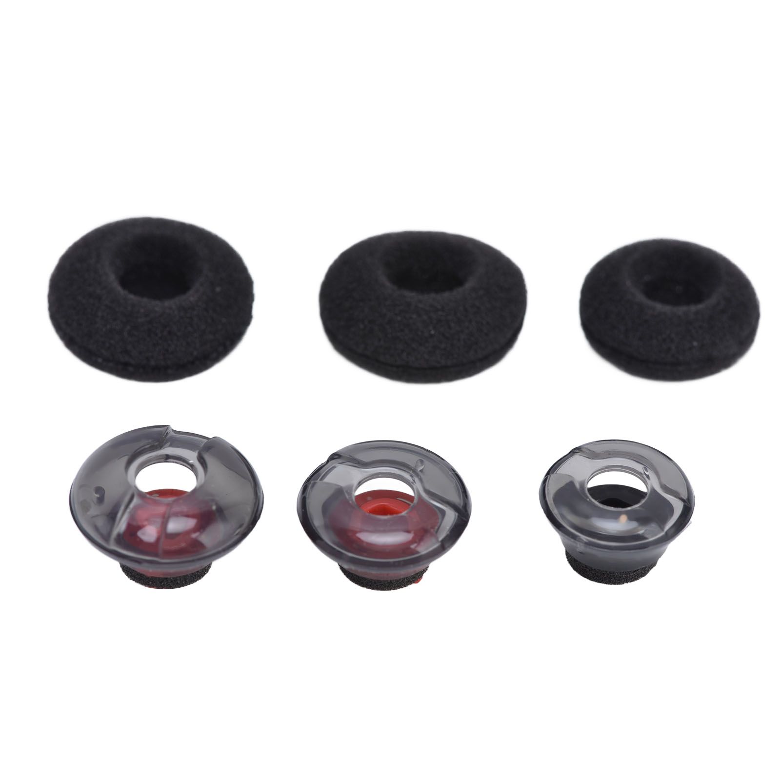 Ear Bud Tip Headset Silicone Earbud Replacement Black Earphone Accessory for Plantronics V5200 - Image 3