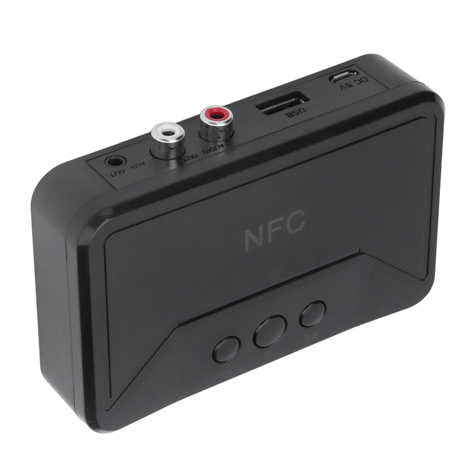 5.0 Bluetooth Adapter Receiver Stable Black USB Charging Wireless NFC Bluetooth Receiver - Image 4