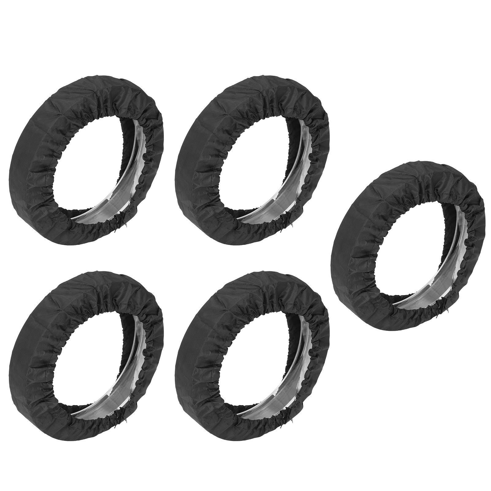 5pcs Baby Stroller Wheels Cover Oxford Fabric Baby Carriage Wheel Protector Cover for Outdoor - Image 3