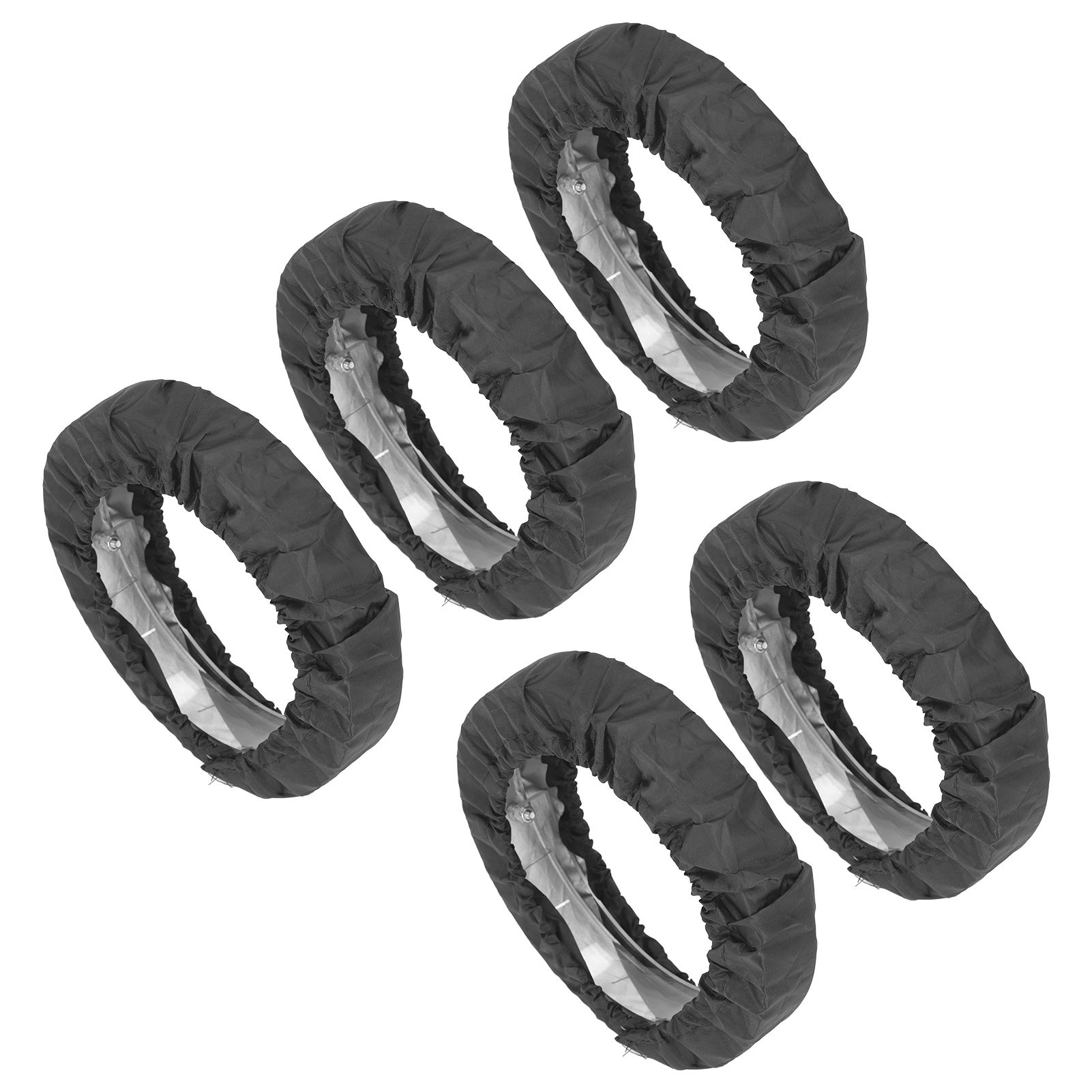 5pcs Baby Stroller Wheels Cover Oxford Fabric Baby Carriage Wheel Protector Cover for Outdoor - Image 6