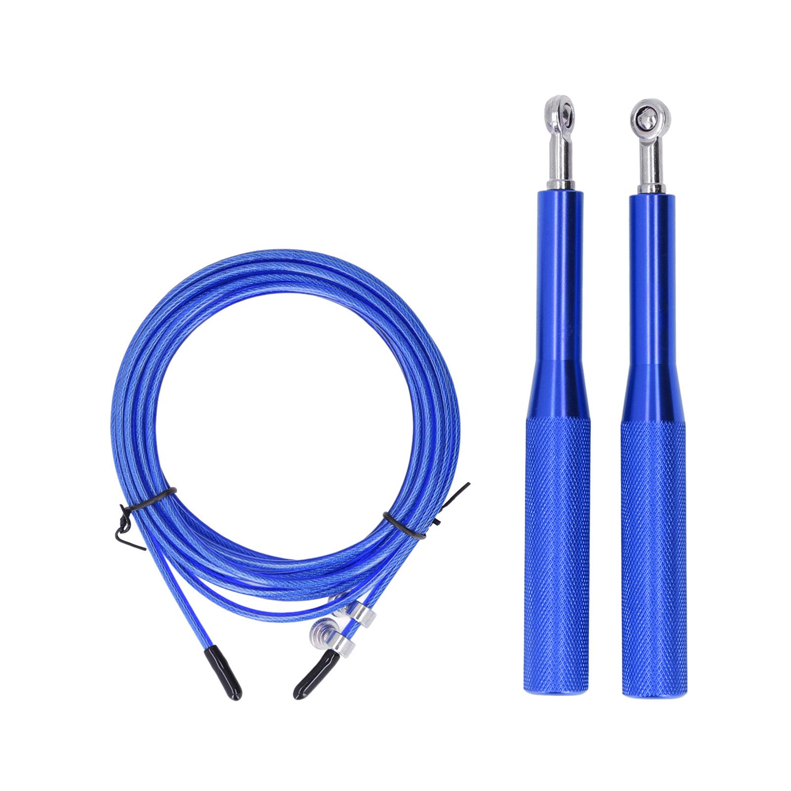 Skipping Rope Strong Durable Adjustable Flexible Reliable Professional Convenient Exercise Supplies for Indoor OutdoorAluminum Alloy Sky Blue - Image 1