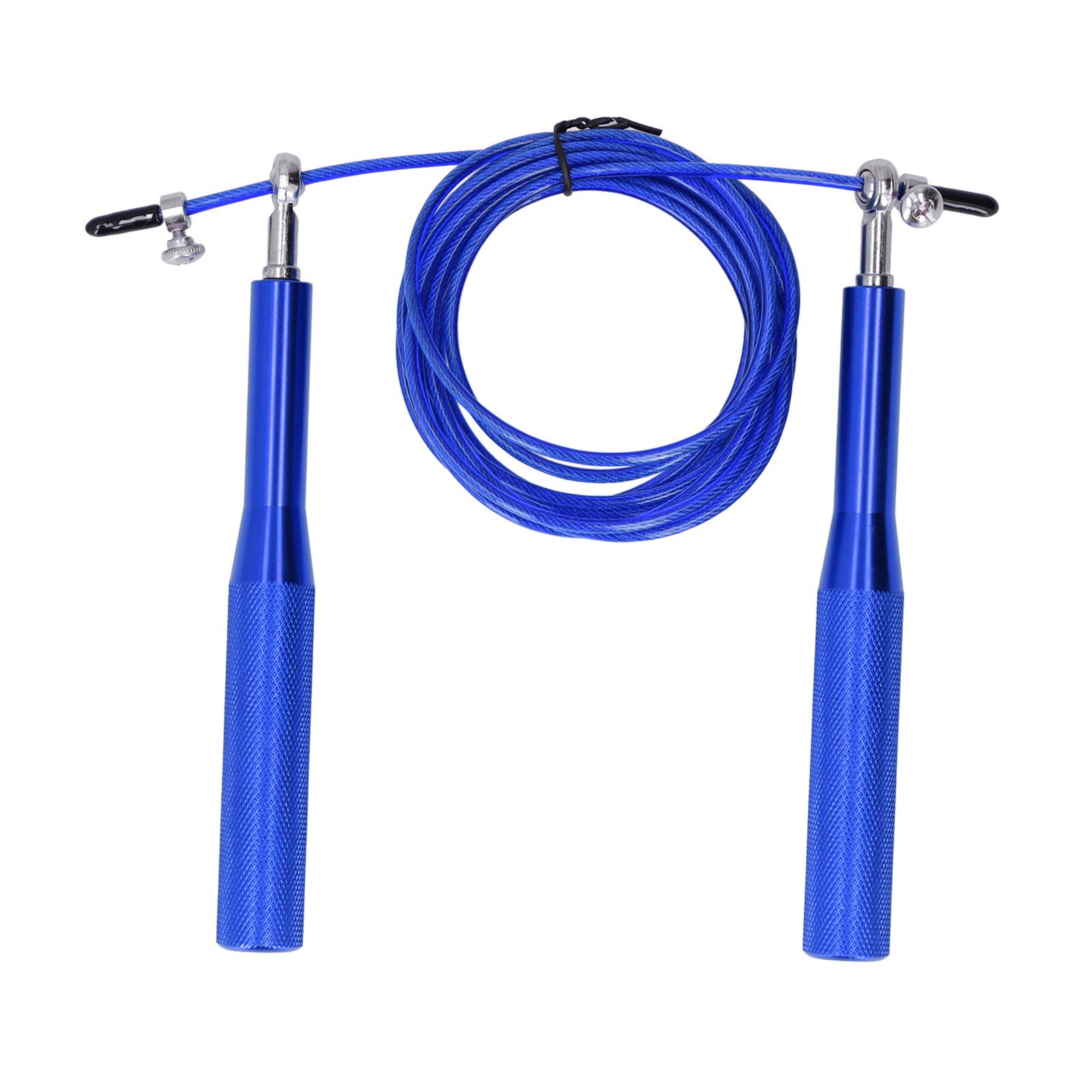 Skipping Rope Strong Durable Adjustable Flexible Reliable Professional Convenient Exercise Supplies for Indoor OutdoorAluminum Alloy Sky Blue - Image 2