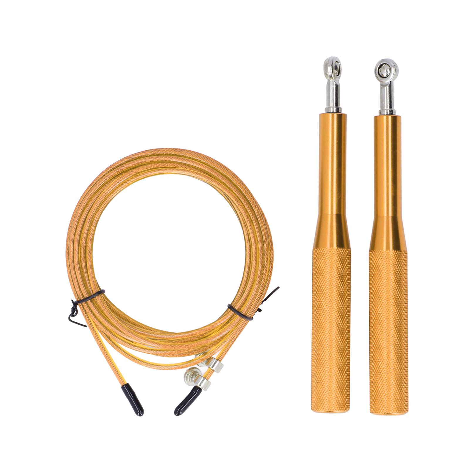 Skipping Rope Strong Durable Adjustable Flexible Reliable Professional Convenient Exercise Supplies for Indoor OutdoorAluminum Alloy Gold - Image 1