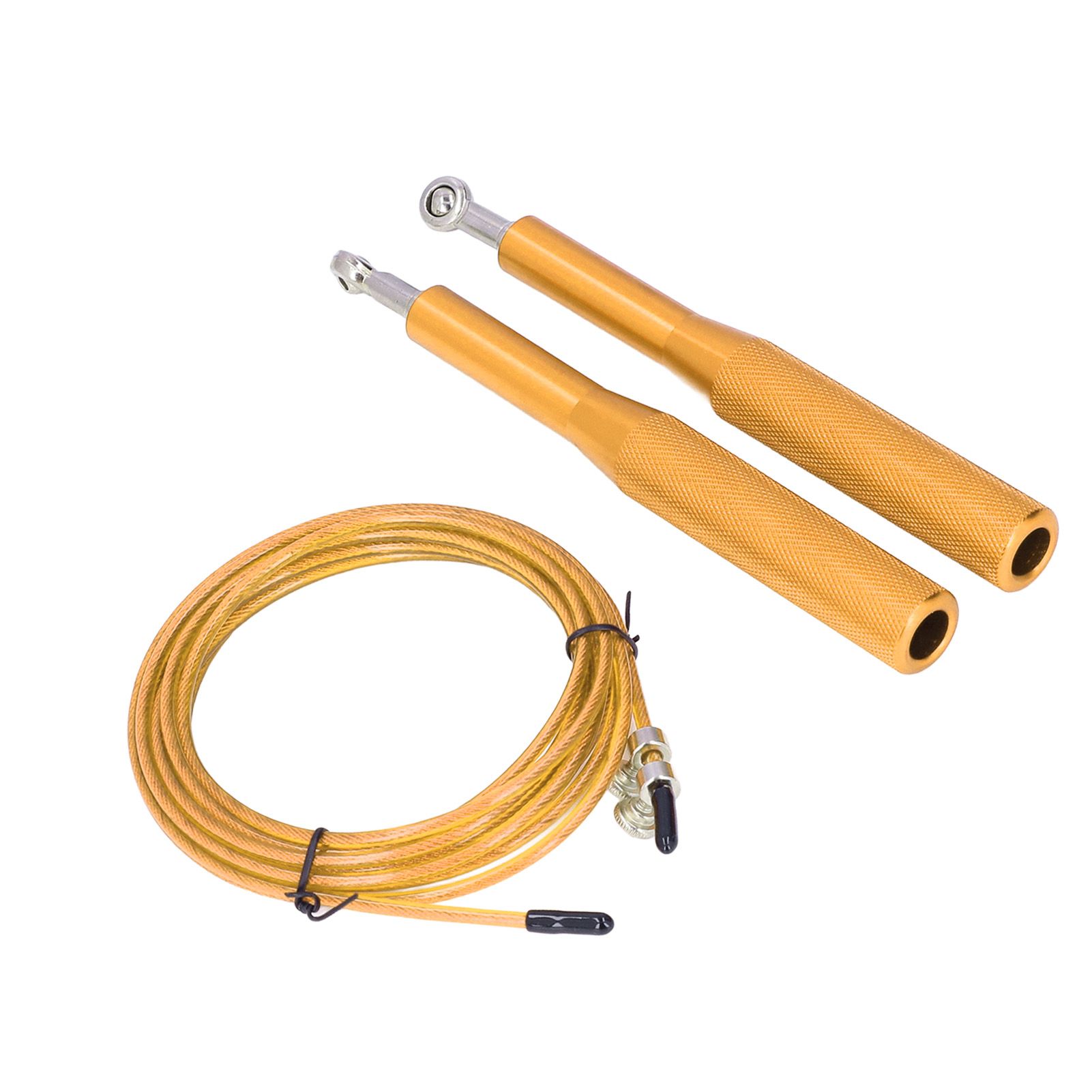 Skipping Rope Strong Durable Adjustable Flexible Reliable Professional Convenient Exercise Supplies for Indoor OutdoorAluminum Alloy Gold - Image 4