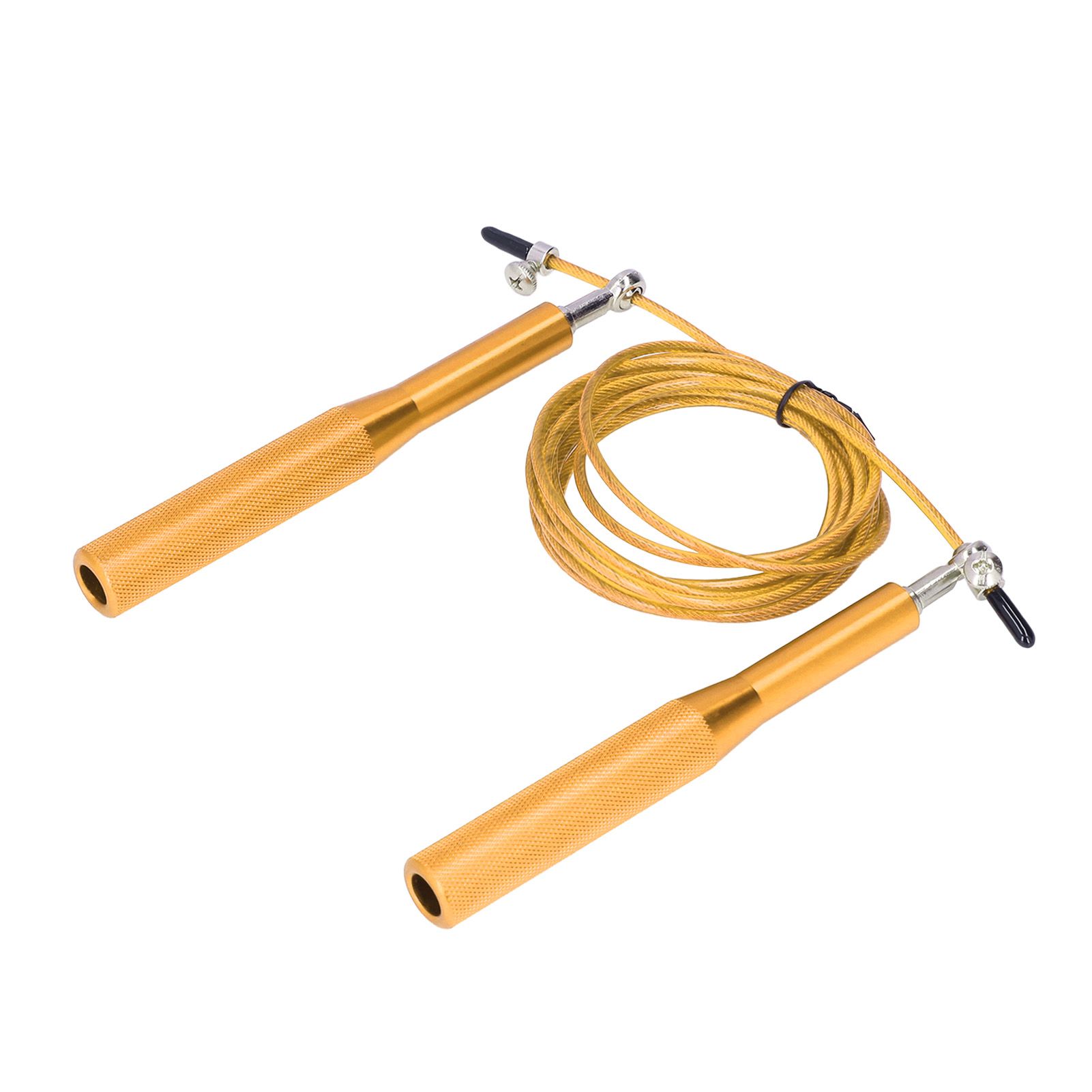Skipping Rope Strong Durable Adjustable Flexible Reliable Professional Convenient Exercise Supplies for Indoor OutdoorAluminum Alloy Gold - Image 6