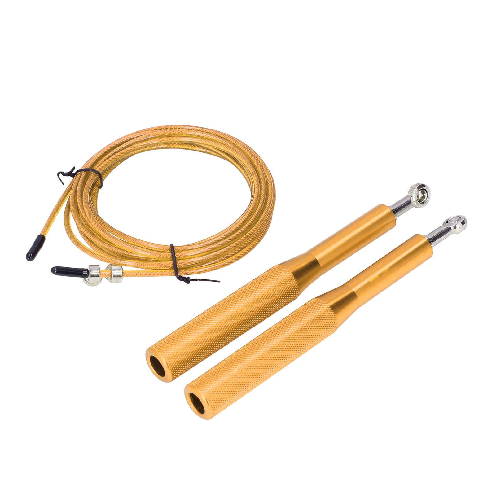 Skipping Rope Strong Durable Adjustable Flexible Reliable Professional Convenient Exercise Supplies for Indoor OutdoorAluminum Alloy Gold - Image 8