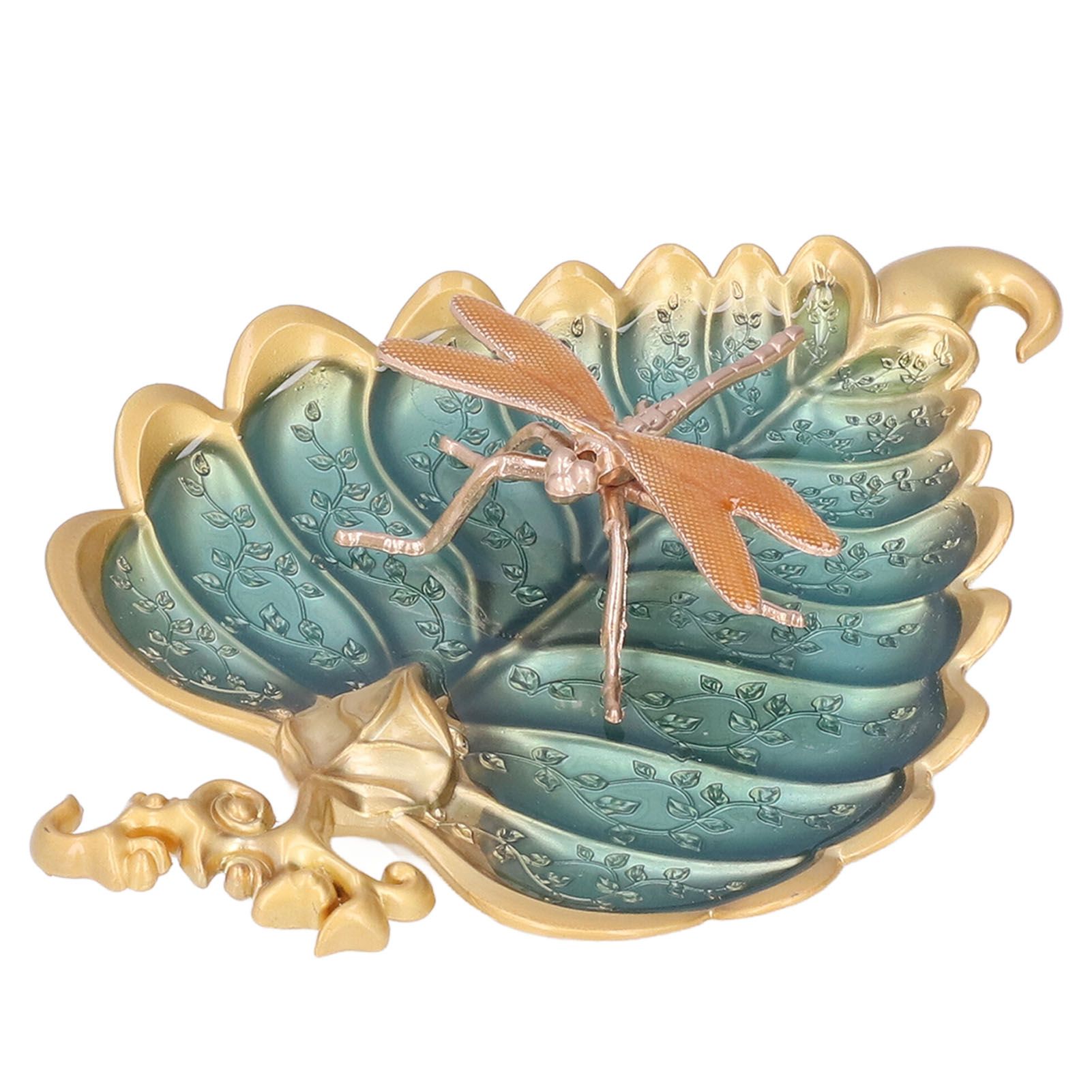Incense Stick Holder Bodhi Leaf Incense Decorated Plate for Living Room Home Decoration GiftBodhi Leaf Gold 037 - Image 4
