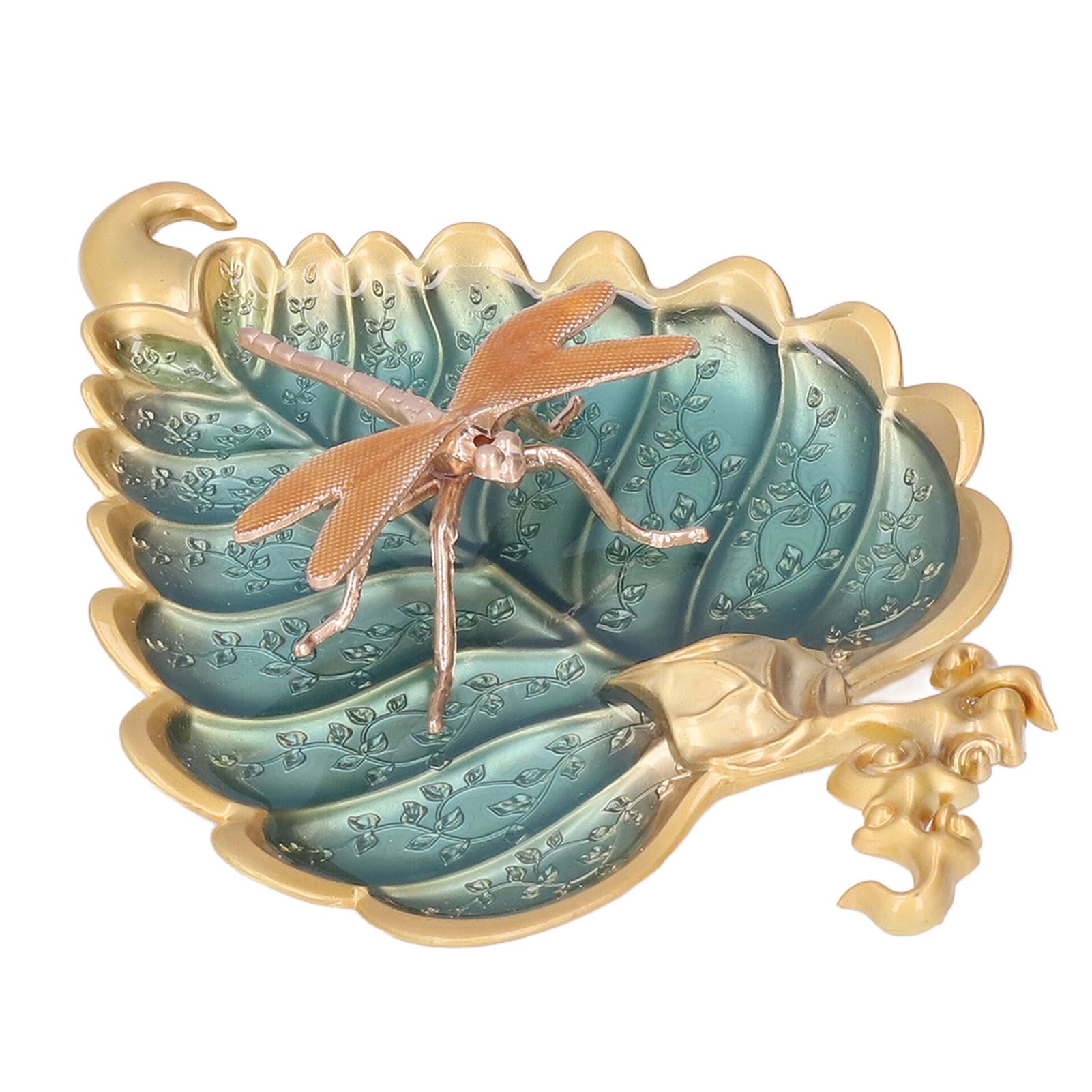Incense Stick Holder Bodhi Leaf Incense Decorated Plate for Living Room Home Decoration GiftBodhi Leaf Gold 037 - Image 8