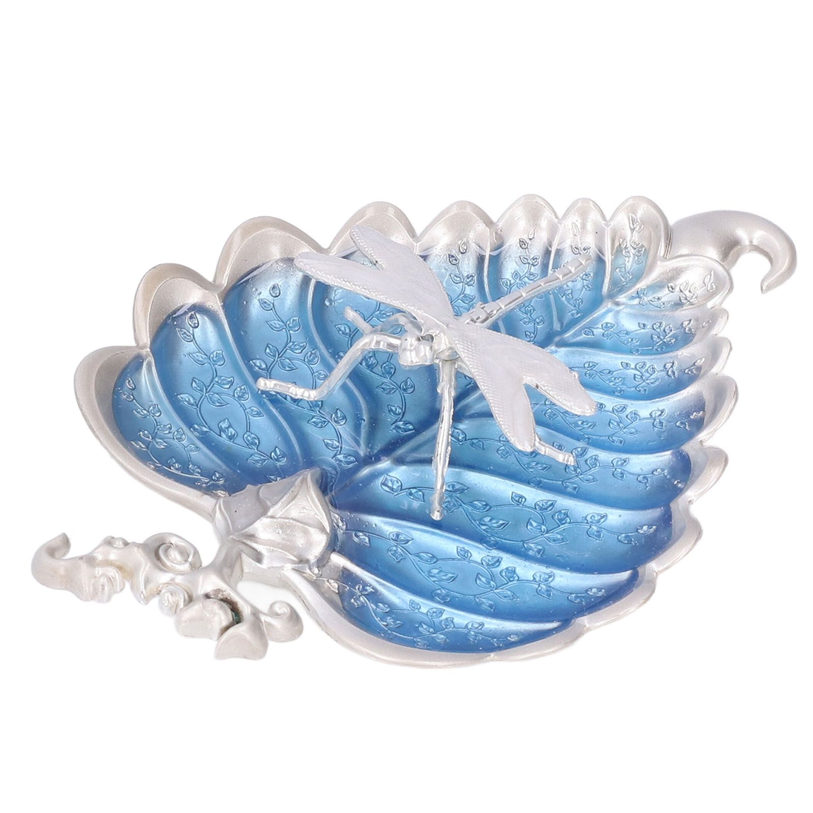 Incense Stick Holder Bodhi Leaf Incense Decorated Plate for Living Room Home Decoration GiftBodhi Leaf Silver 037 - Image 6
