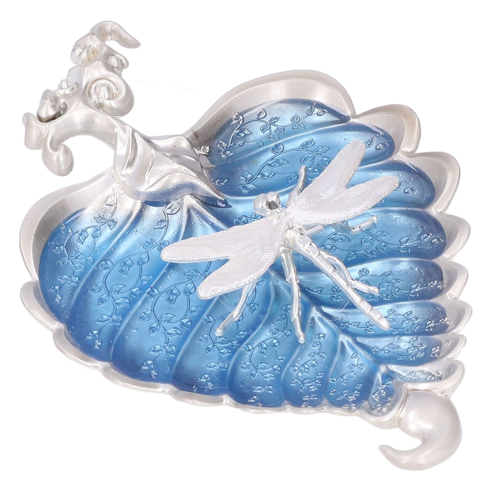 Incense Stick Holder Bodhi Leaf Incense Decorated Plate for Living Room Home Decoration GiftBodhi Leaf Silver 037 - Image 7