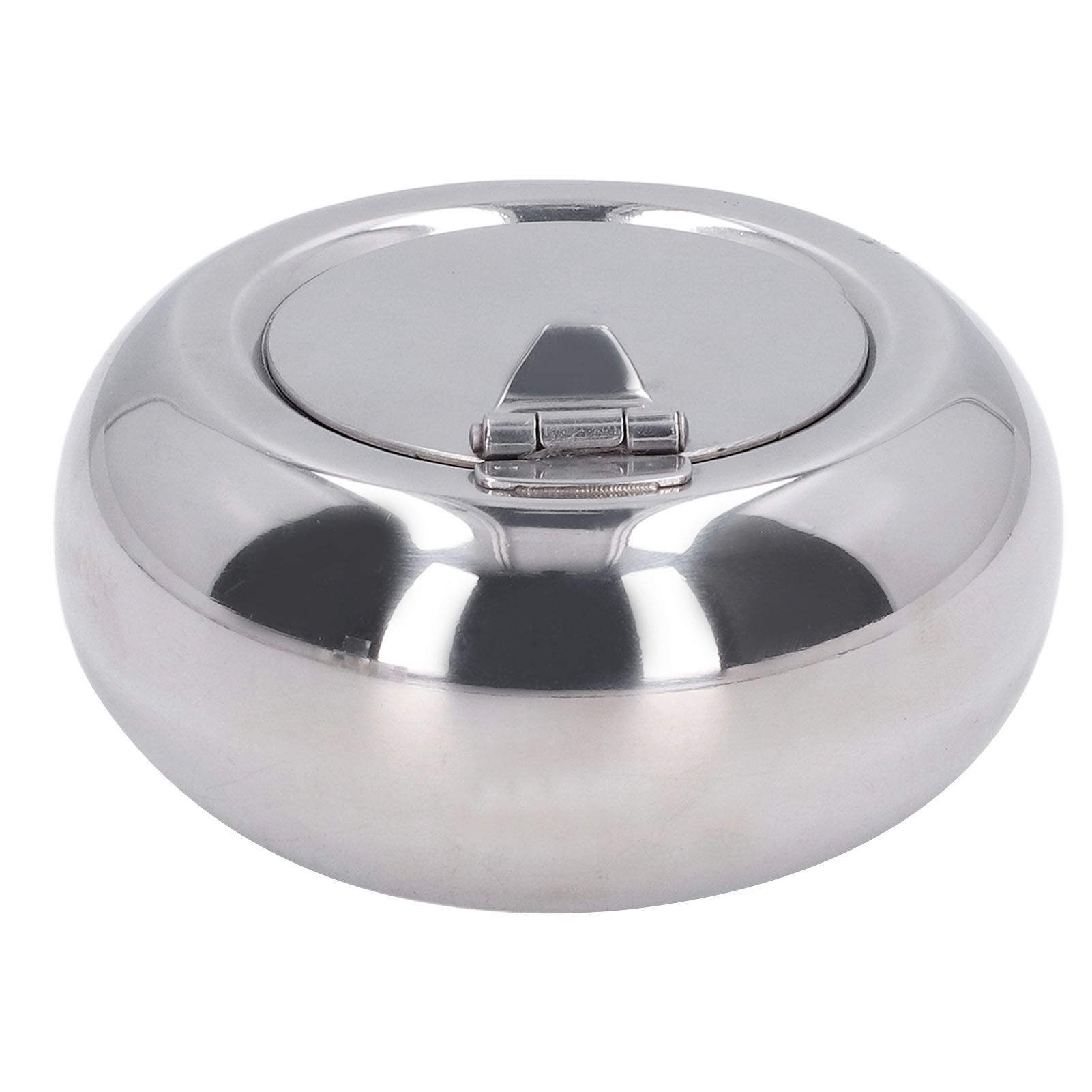Stainless Steel Ashtray Rustproof Exquisite Round Cigarette Ashtray for Household Hotel Office - Image 5